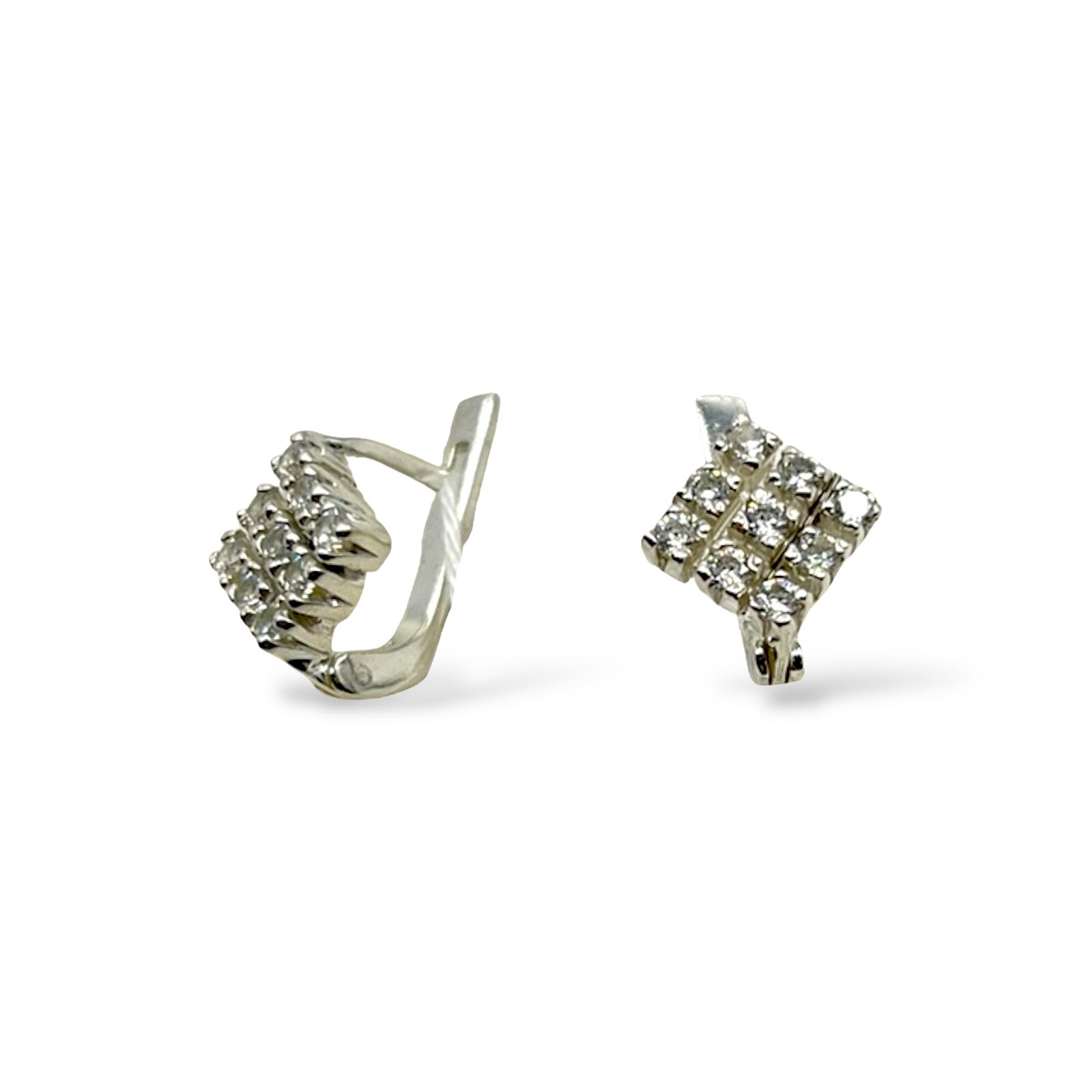 Срібні сережки