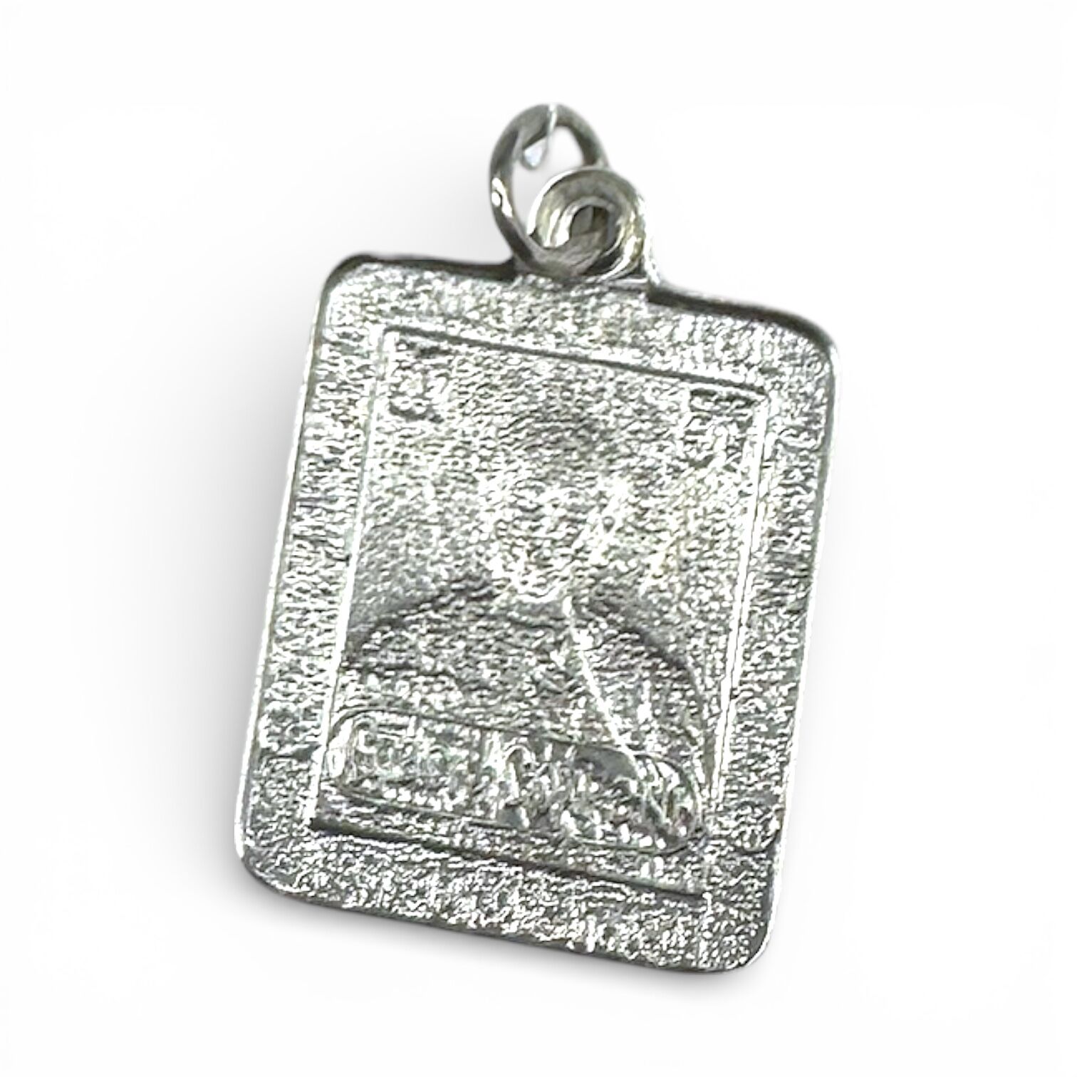 Серебряная подвеска без вставок