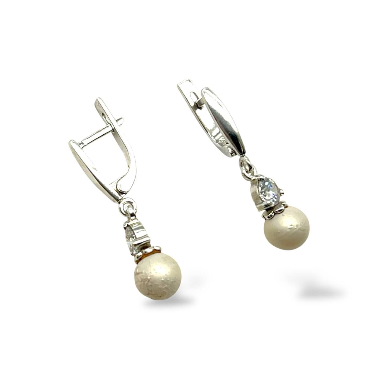 Срібні сережки