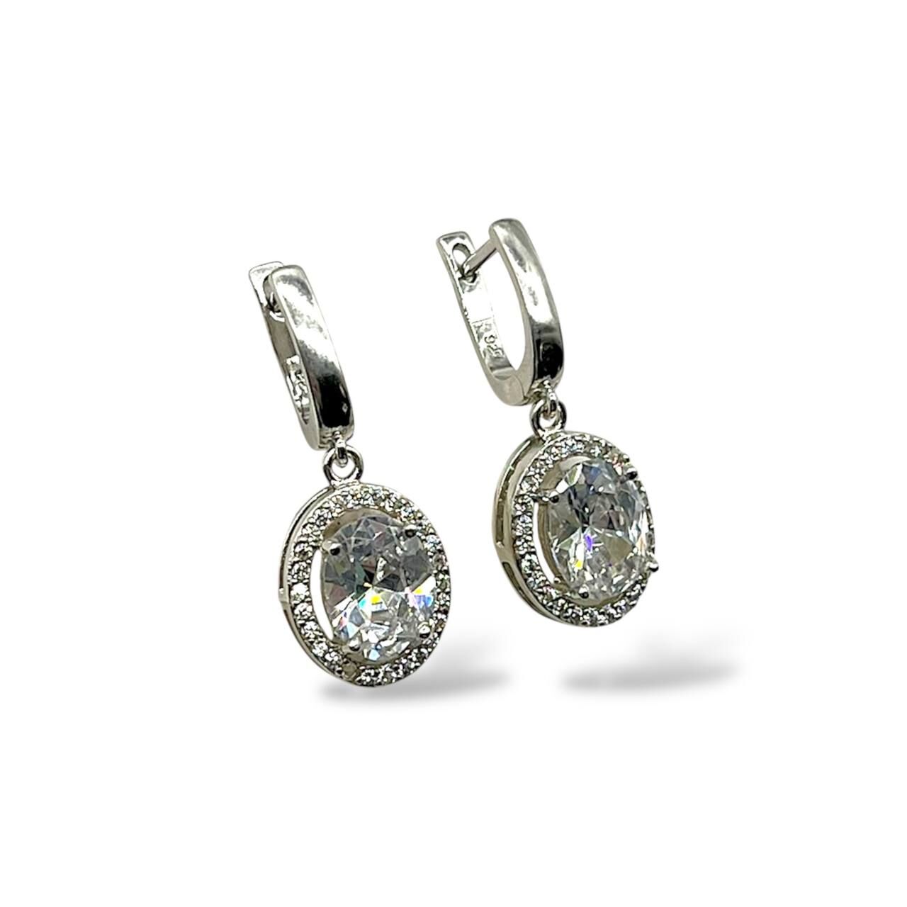 Серебряные серьги