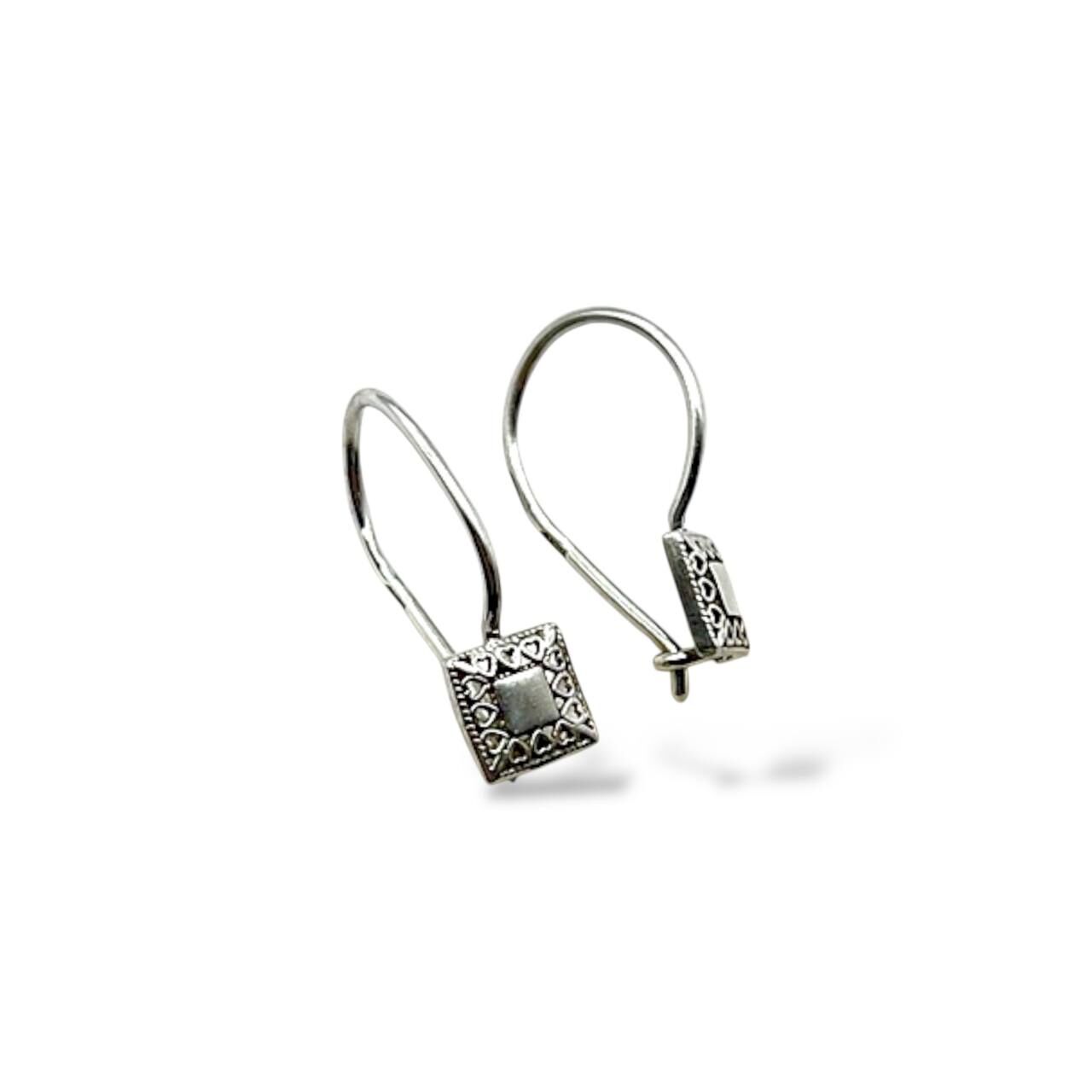 Срібні сережки