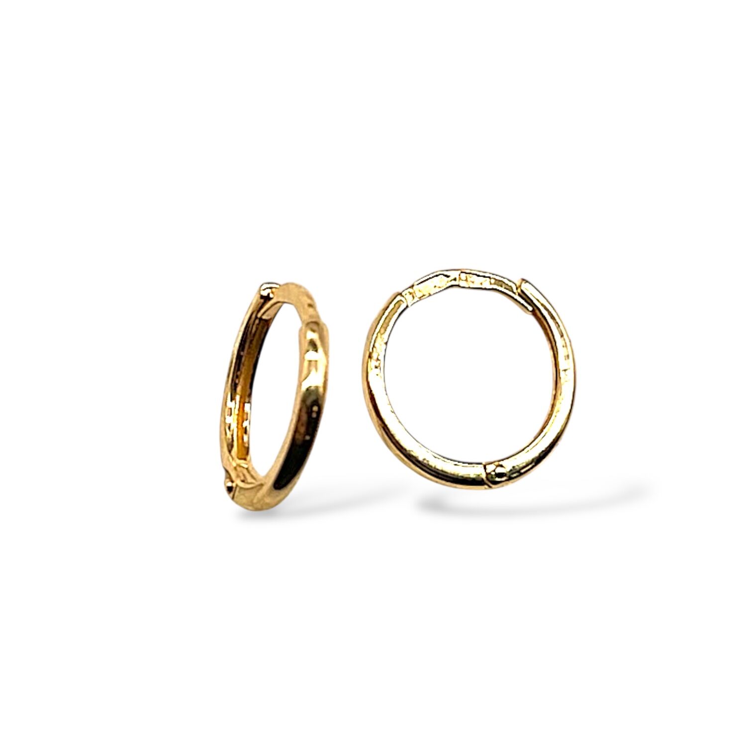 Золоті сережки без вставки