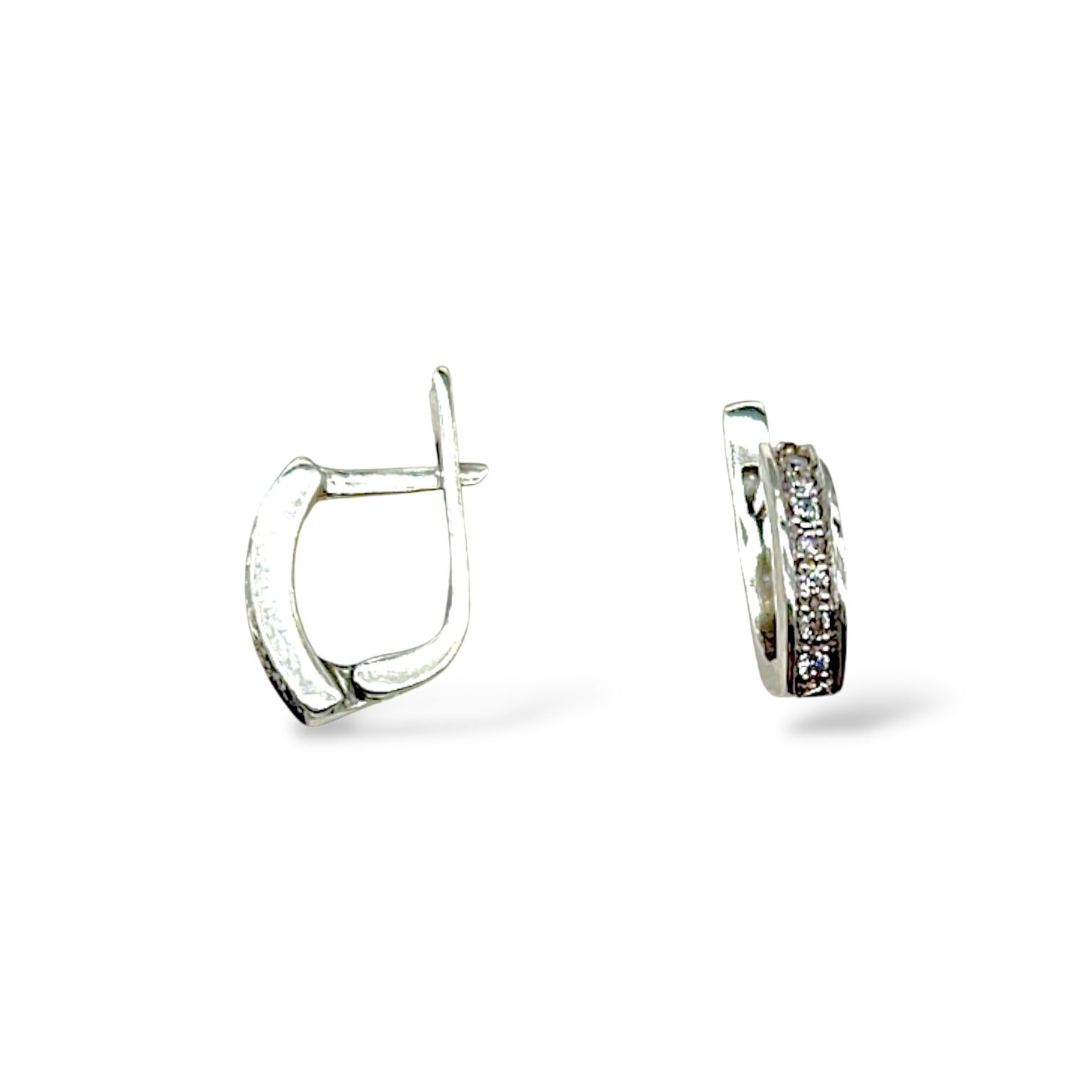 Срібні сережки