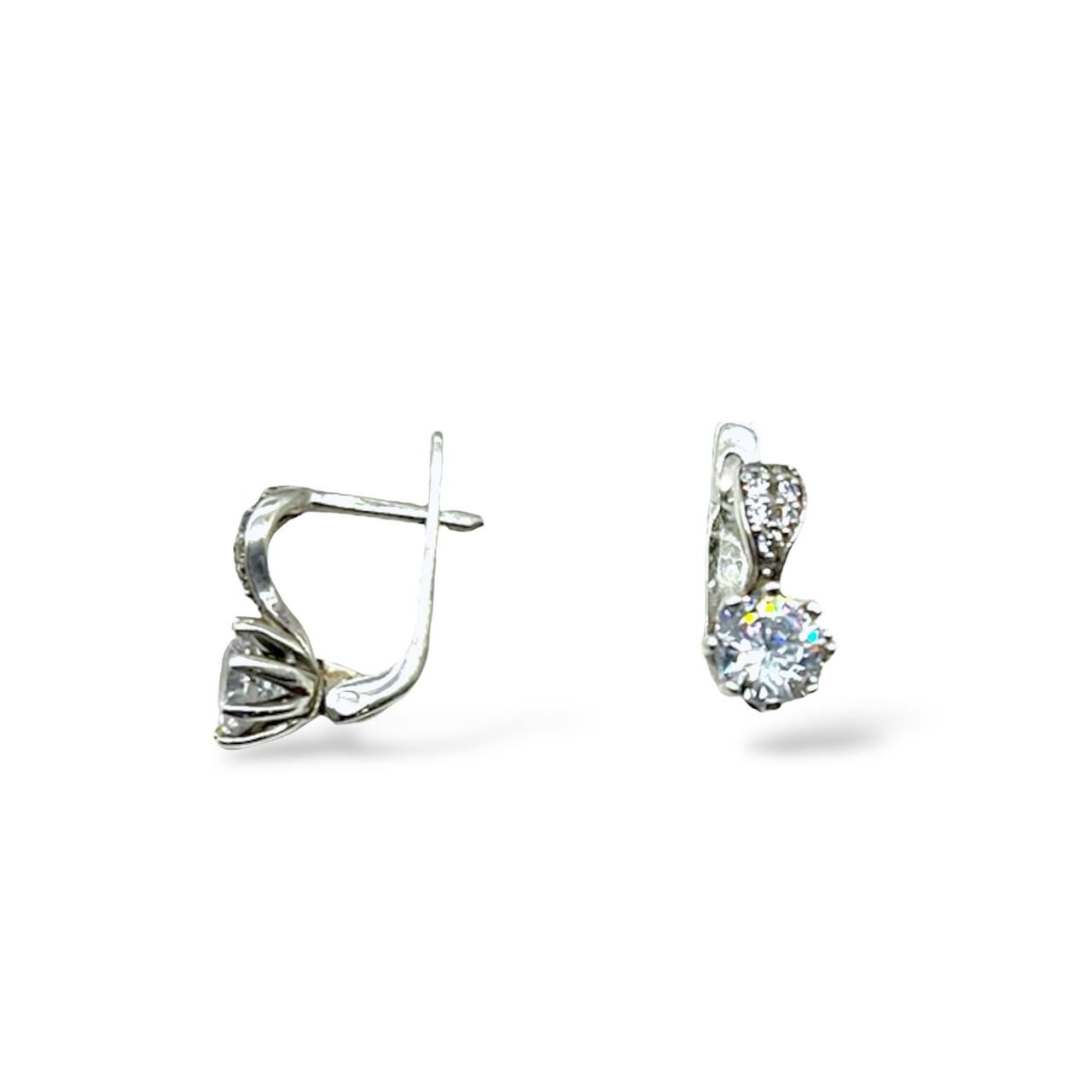 Серебряные серьги