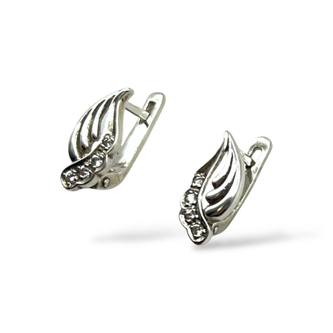 Серебряные серьги