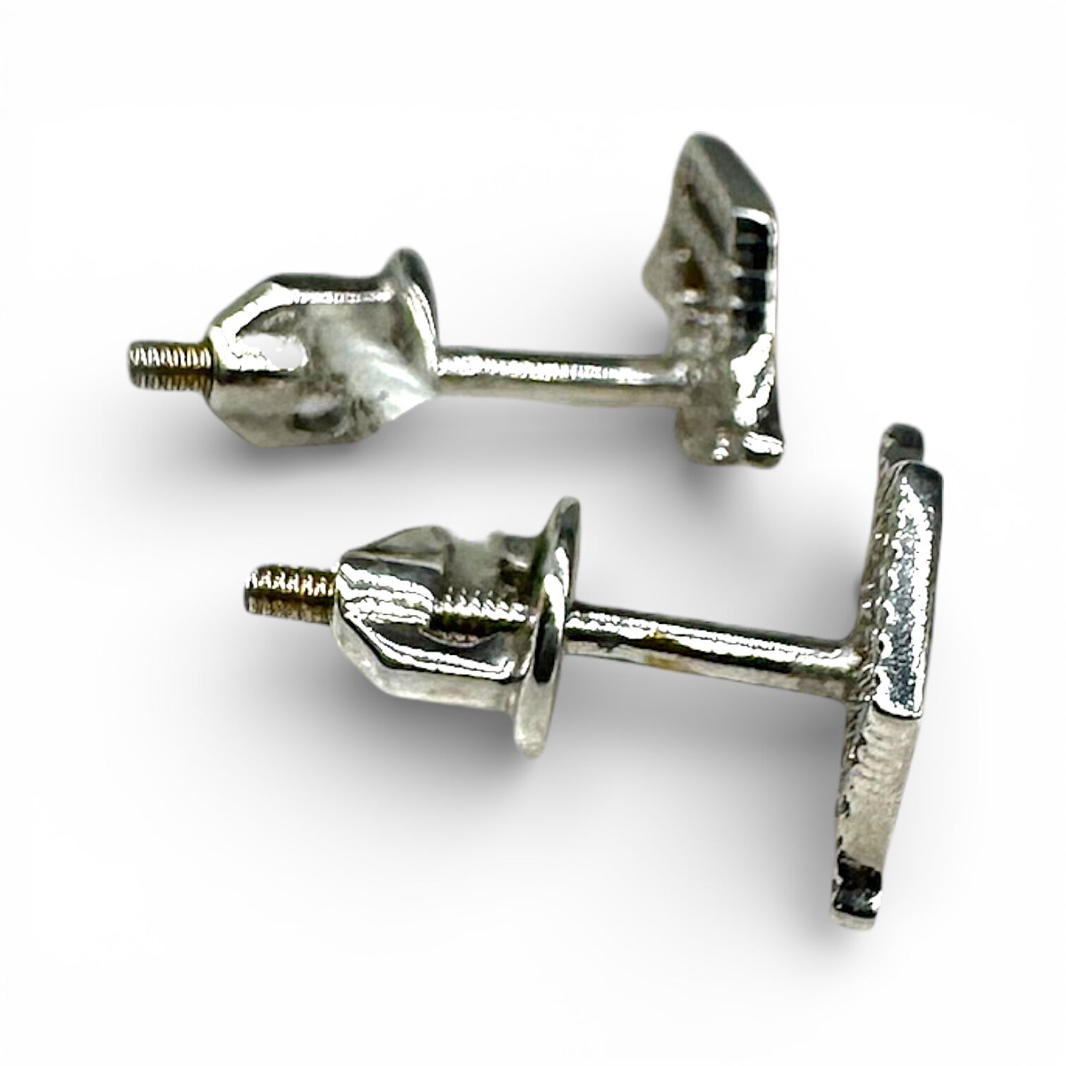 Золотые серьги без вставки