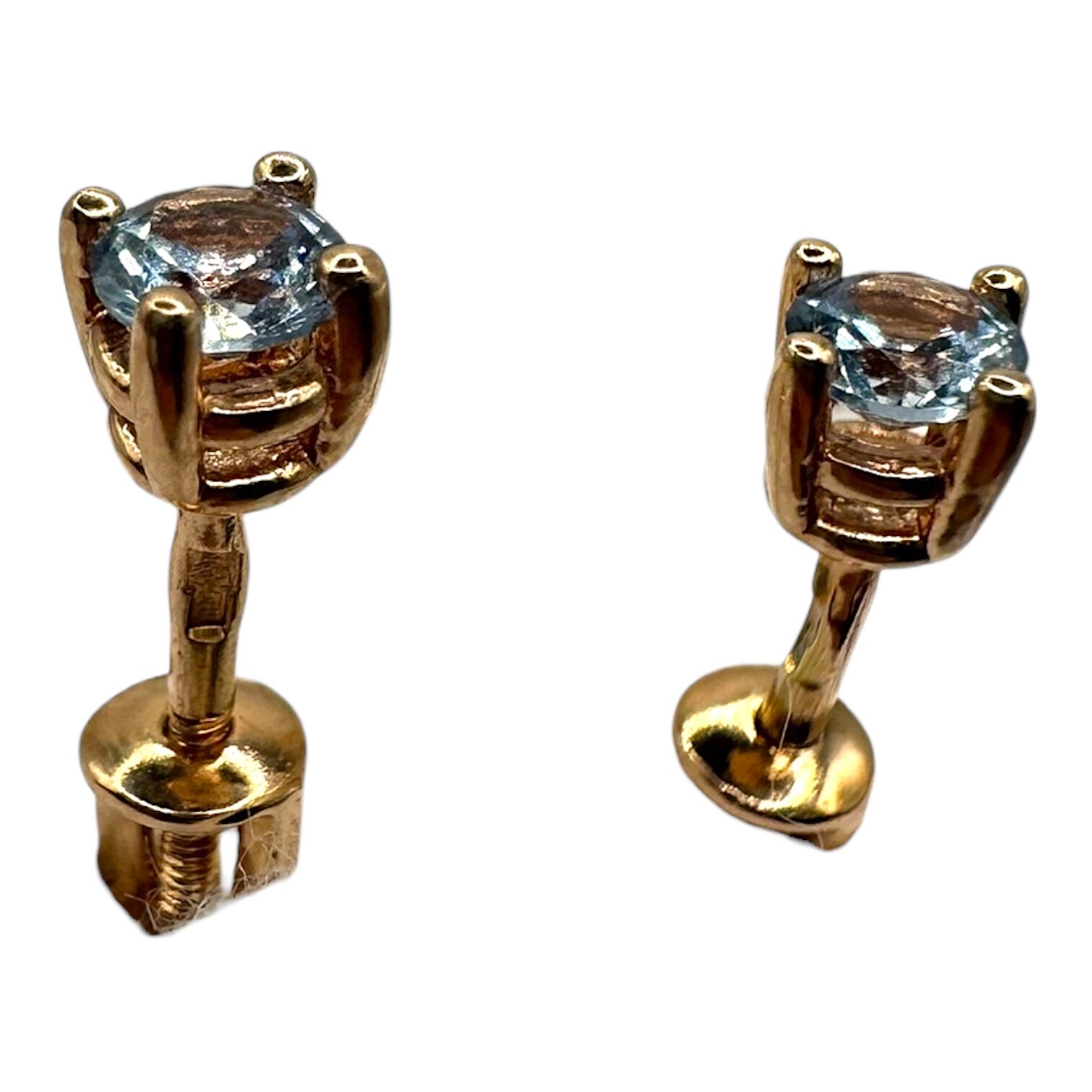 Золоті сережки з фіанітами