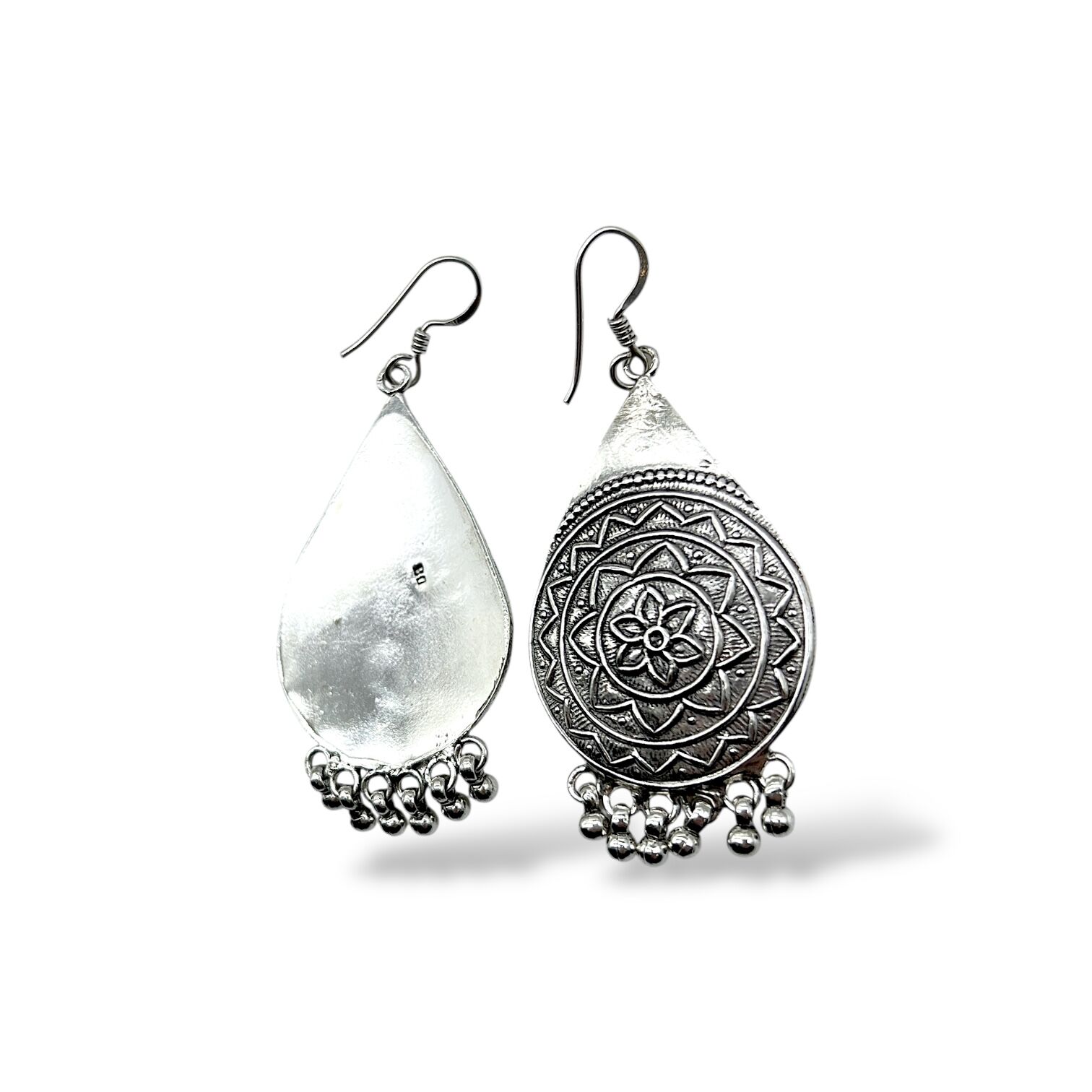 Срібні сережки