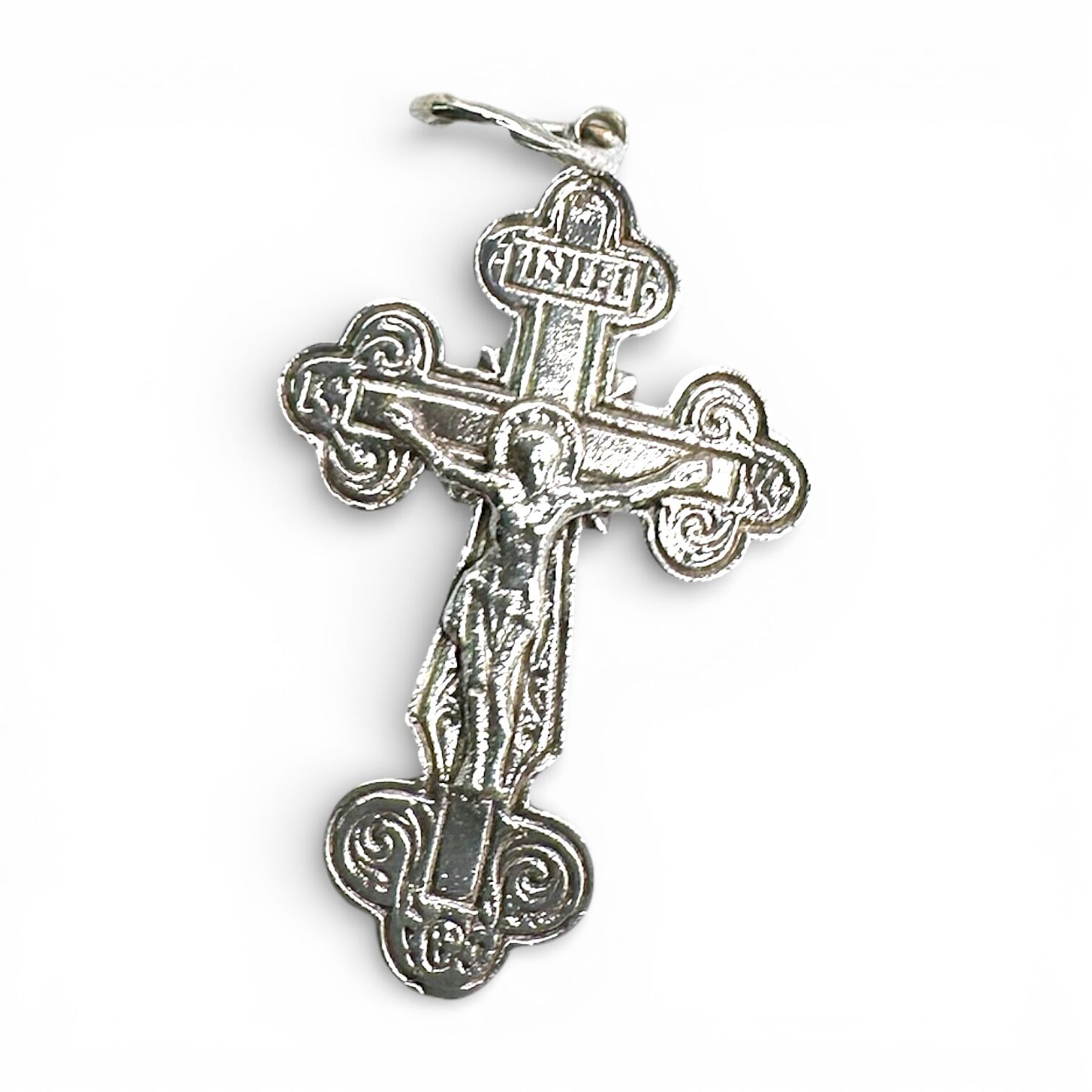 Срібна підвіска без вставок