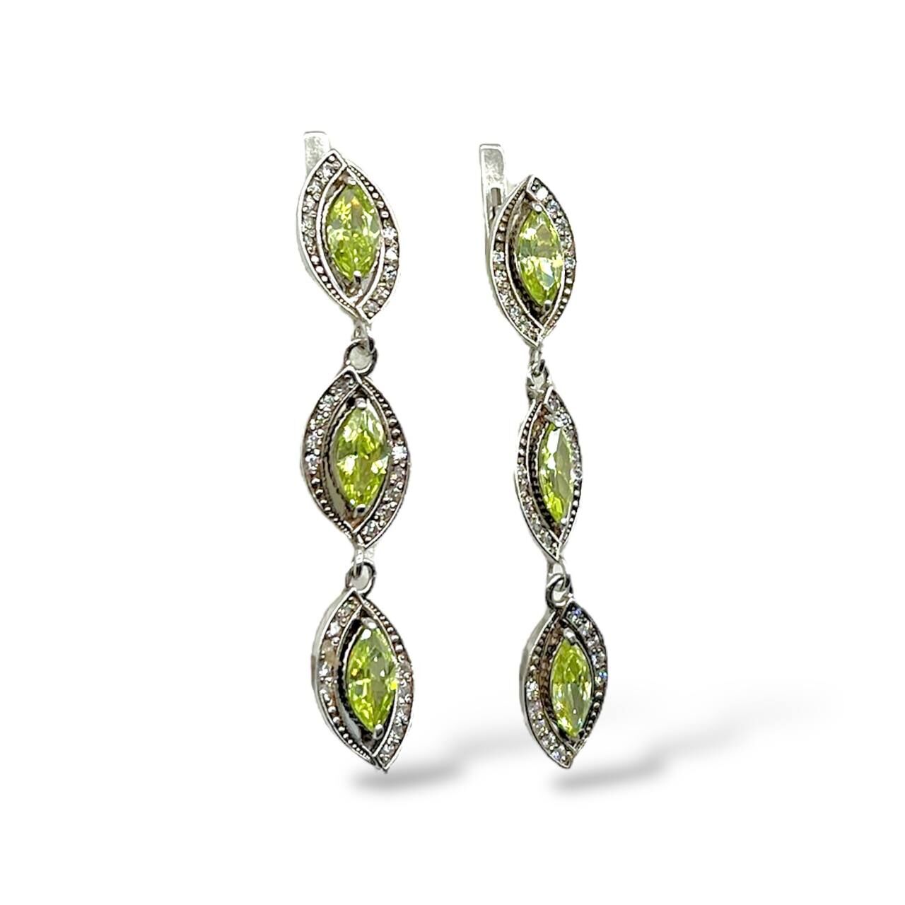 Серебряные серьги