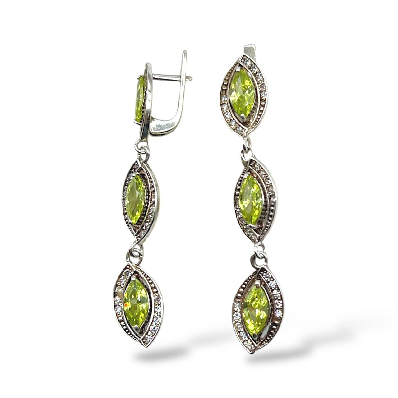 Серебряные серьги