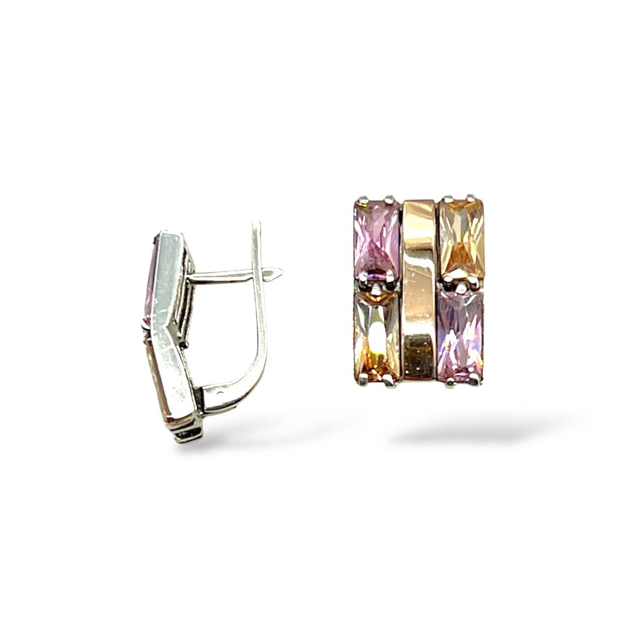 Срібні сережки