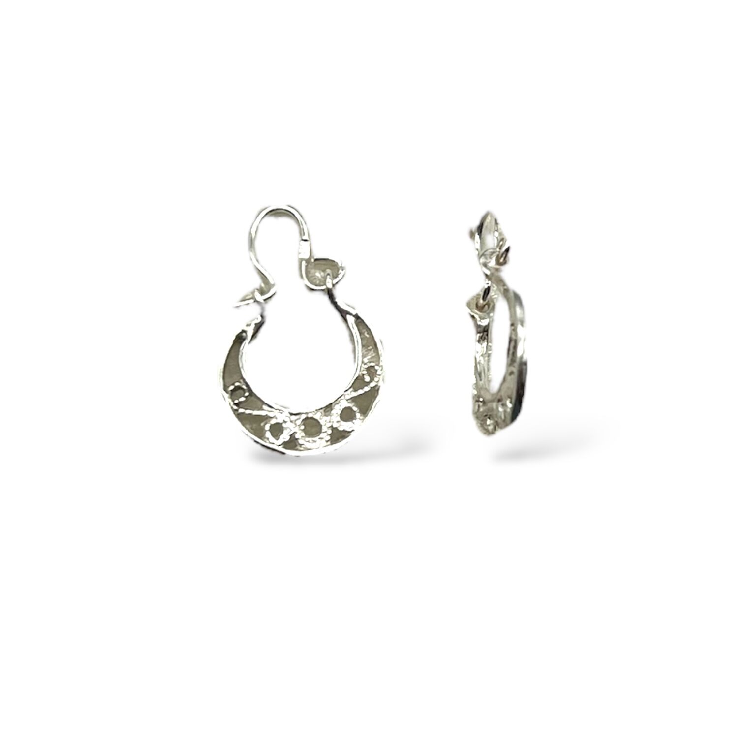 Серебряные серьги