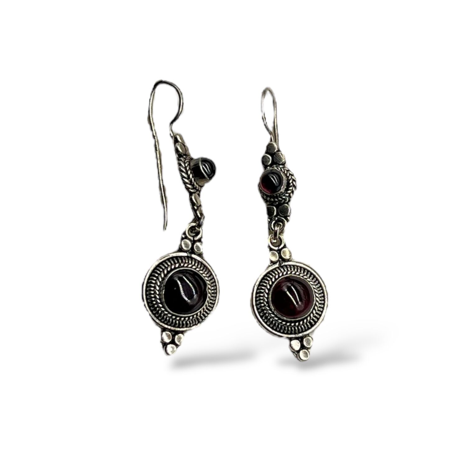 Серебряные серьги