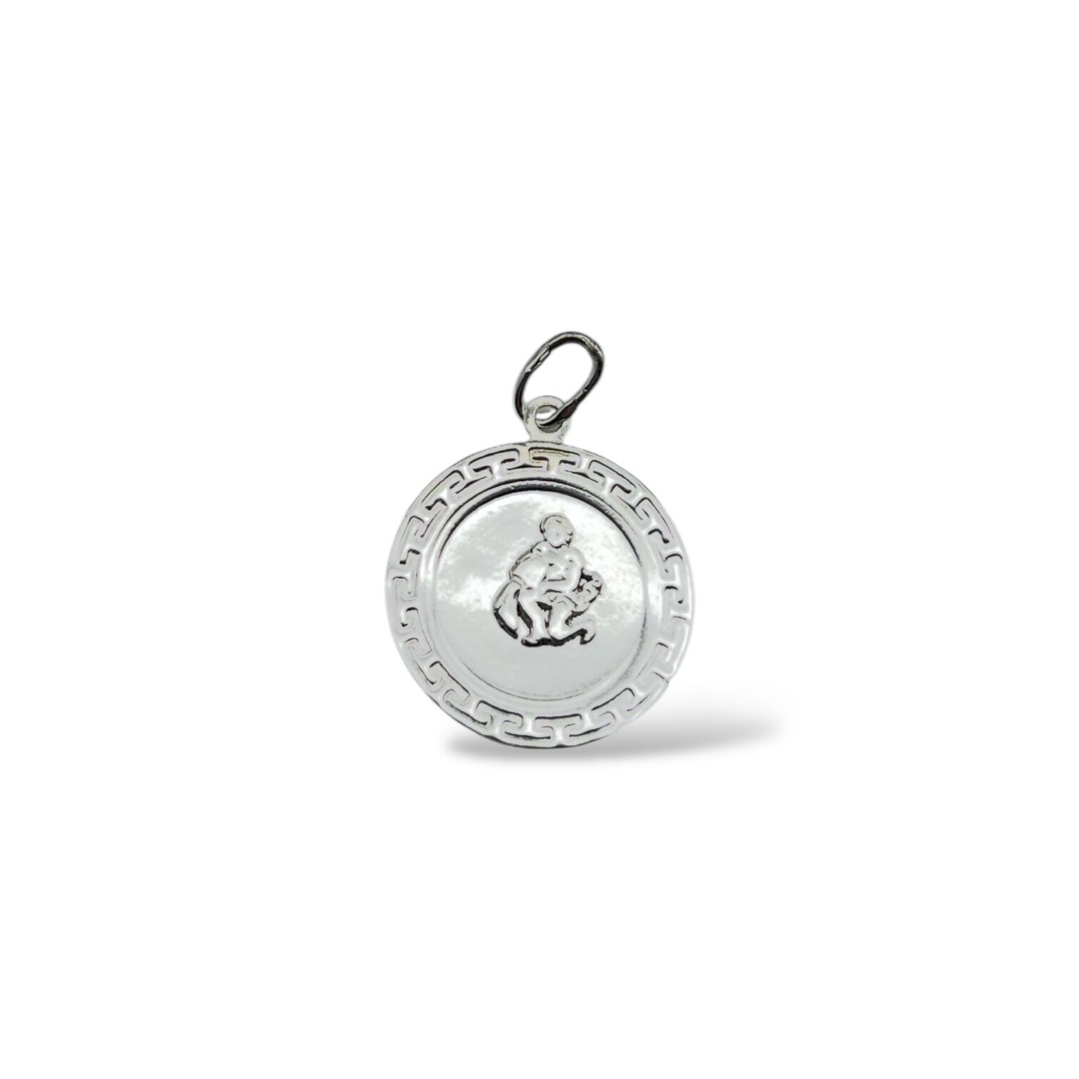 Срібна підвіска без вставки