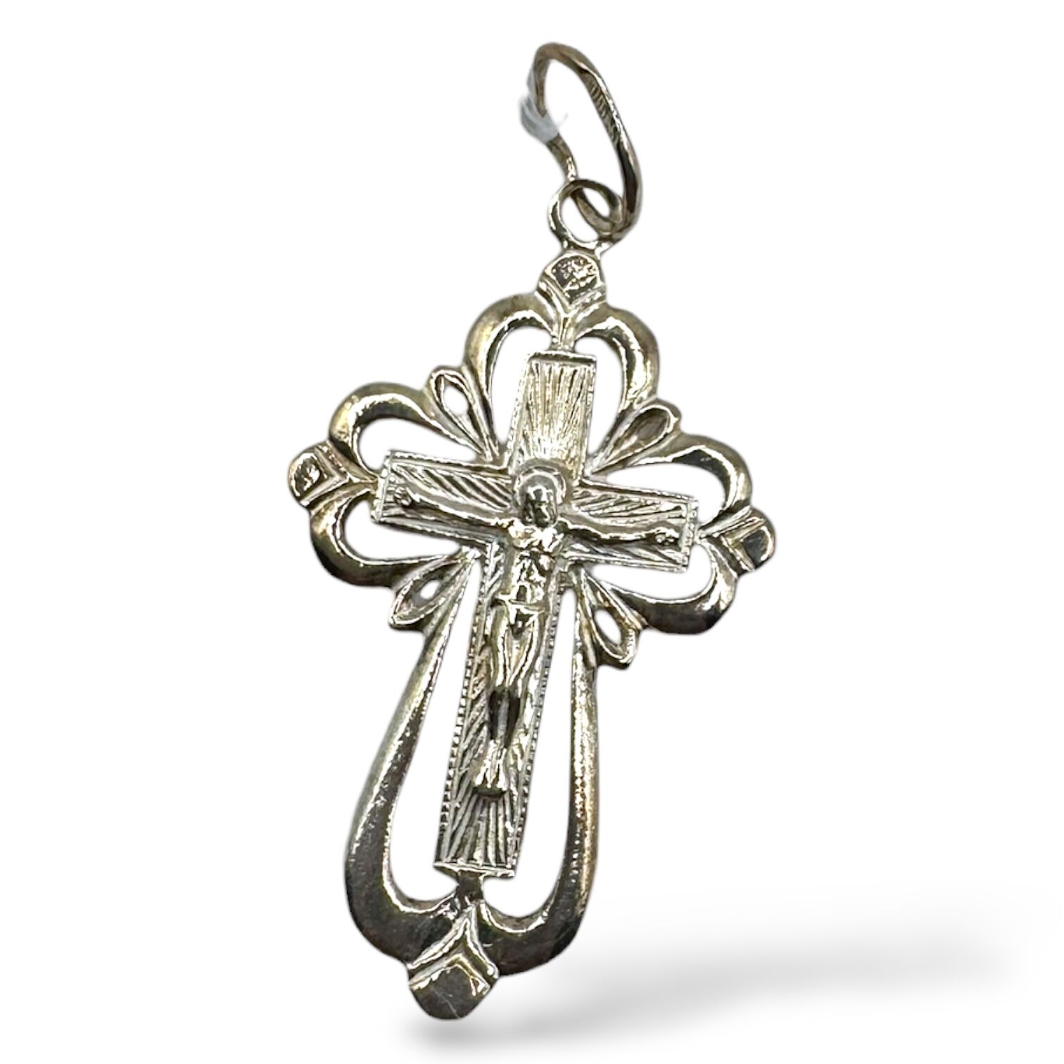 Серебряная подвеска без вставок