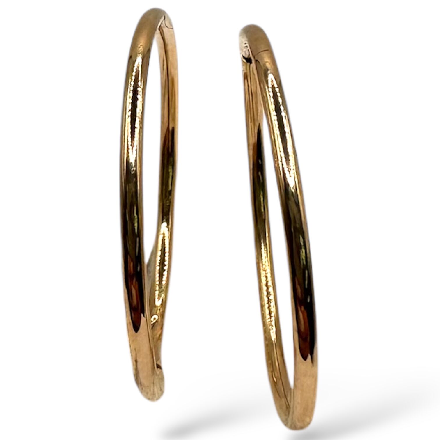 Золоті сережки без вставки