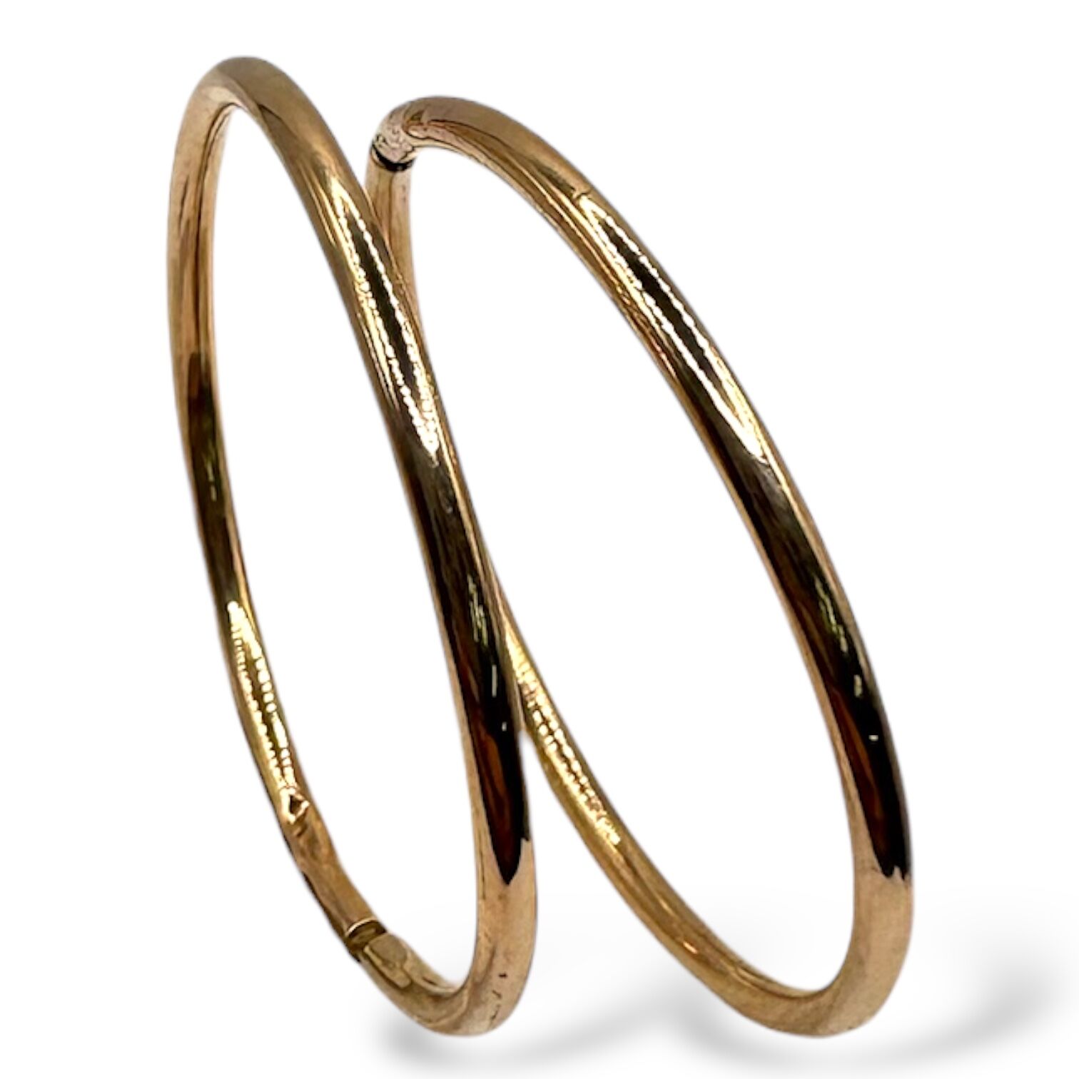 Золоті сережки без вставки