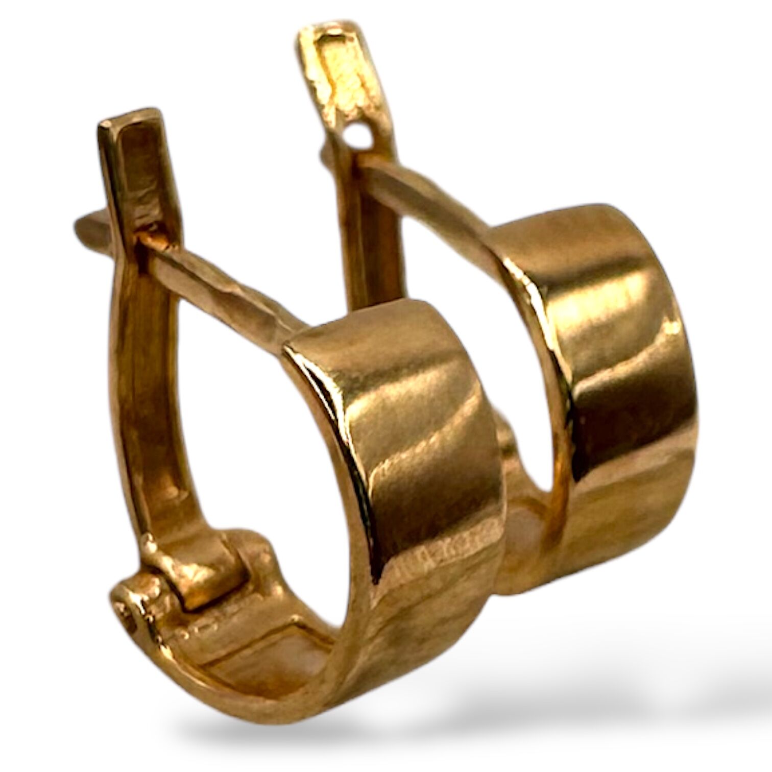 Золоті сережки без вставки