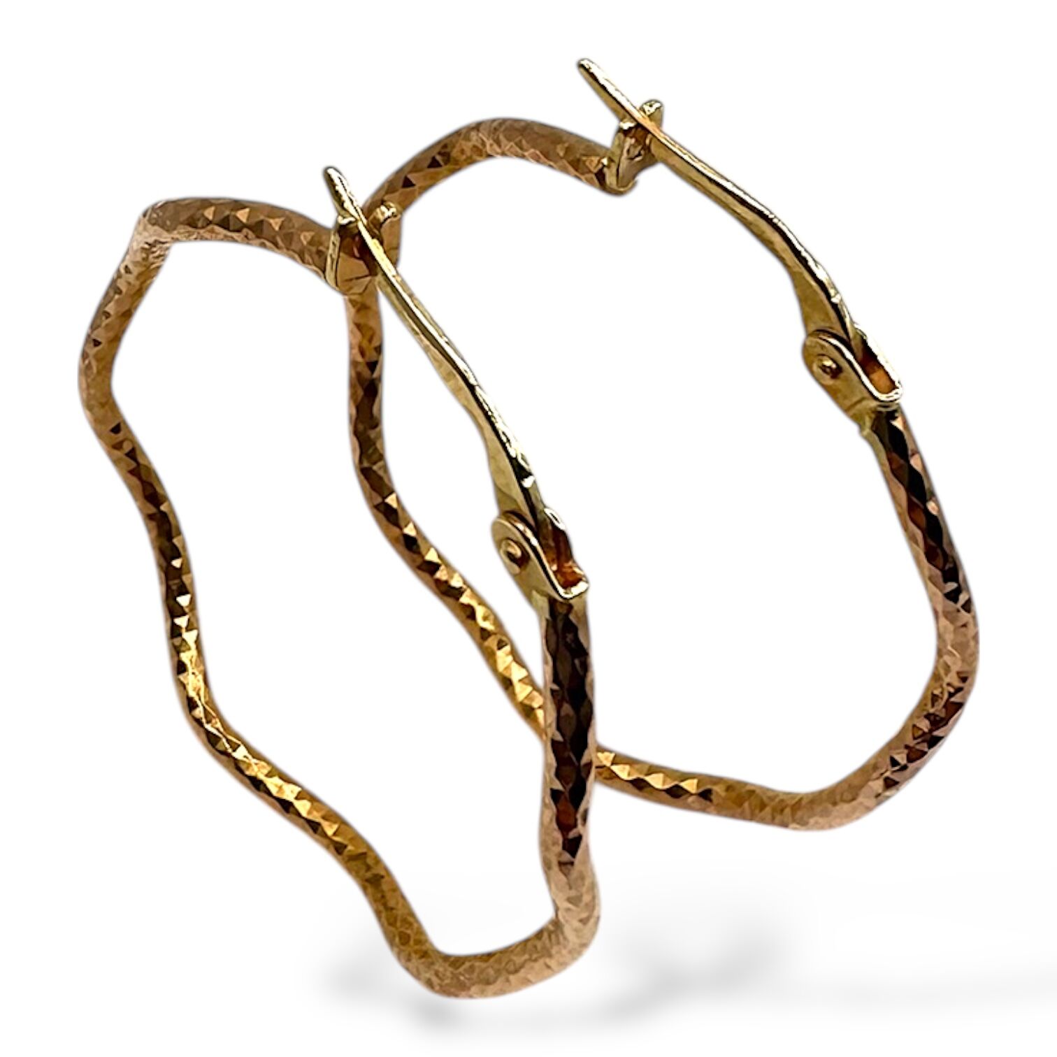 Золоті сережки без вставки