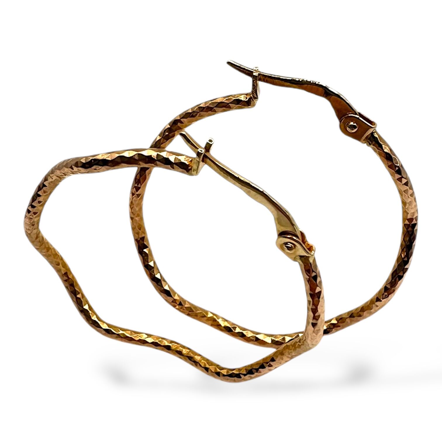 Золоті сережки без вставки