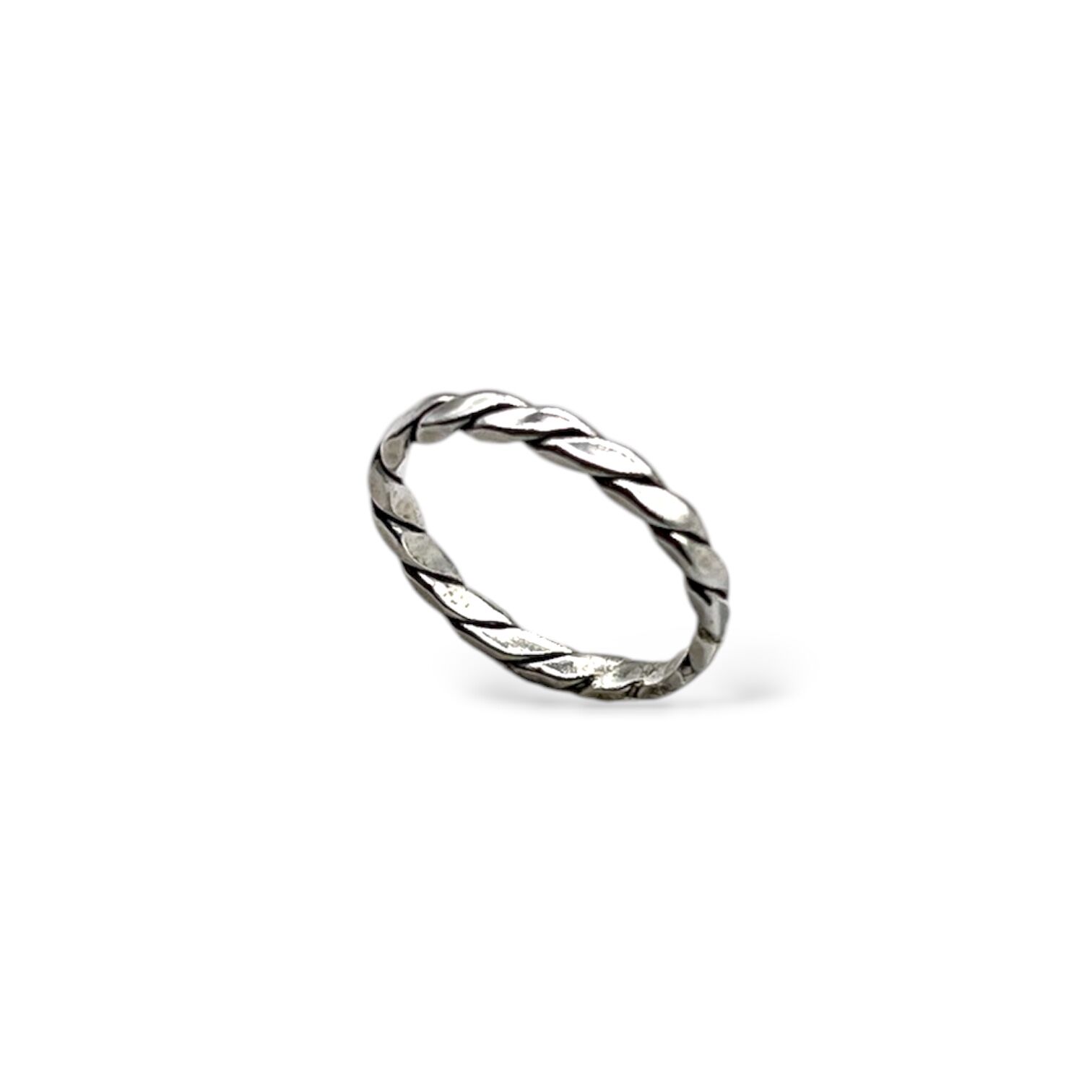 Срібна каблучка без вставки