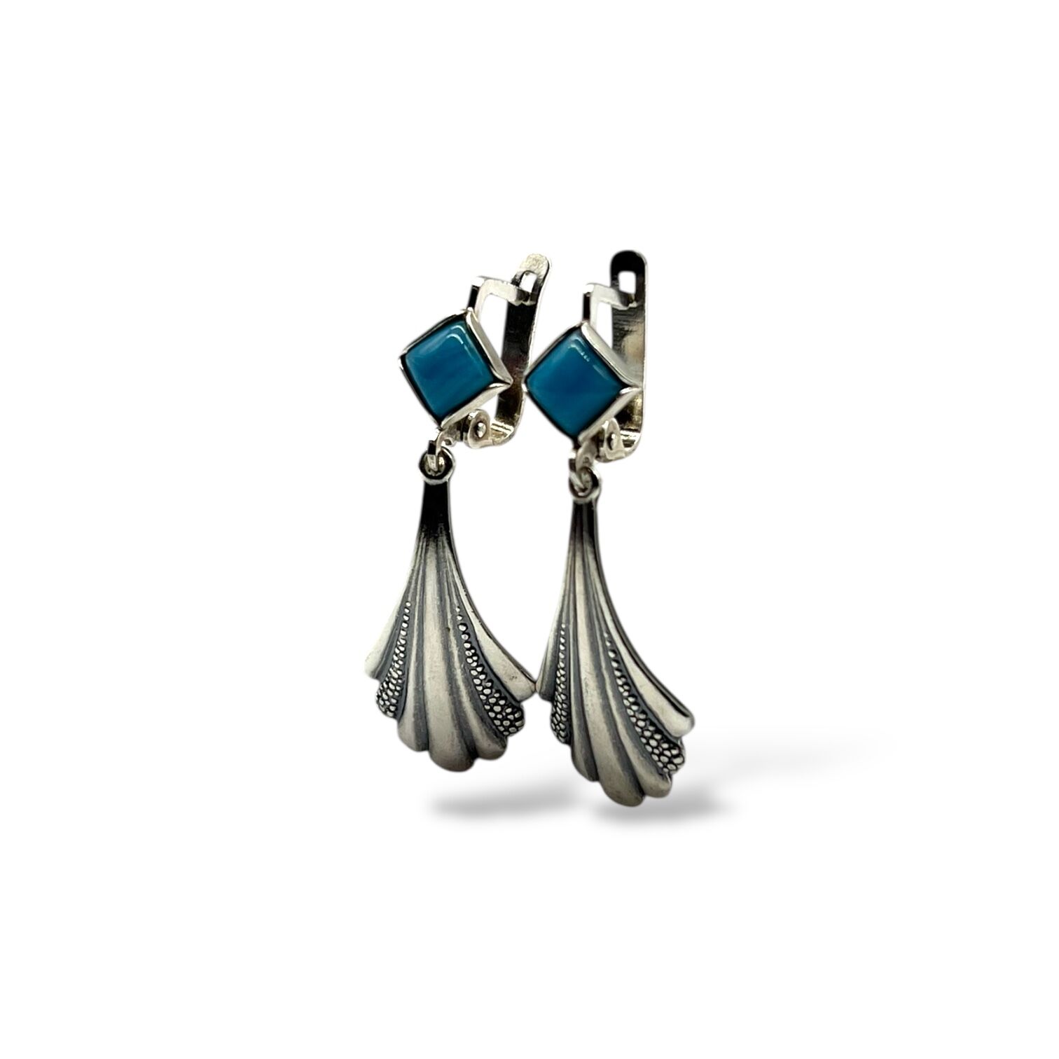 Срібні сережки