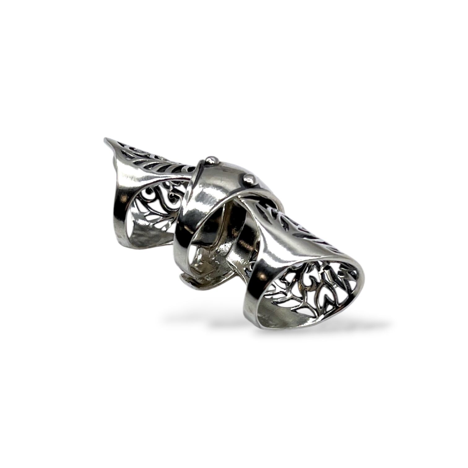 Срібна каблучка без вставки