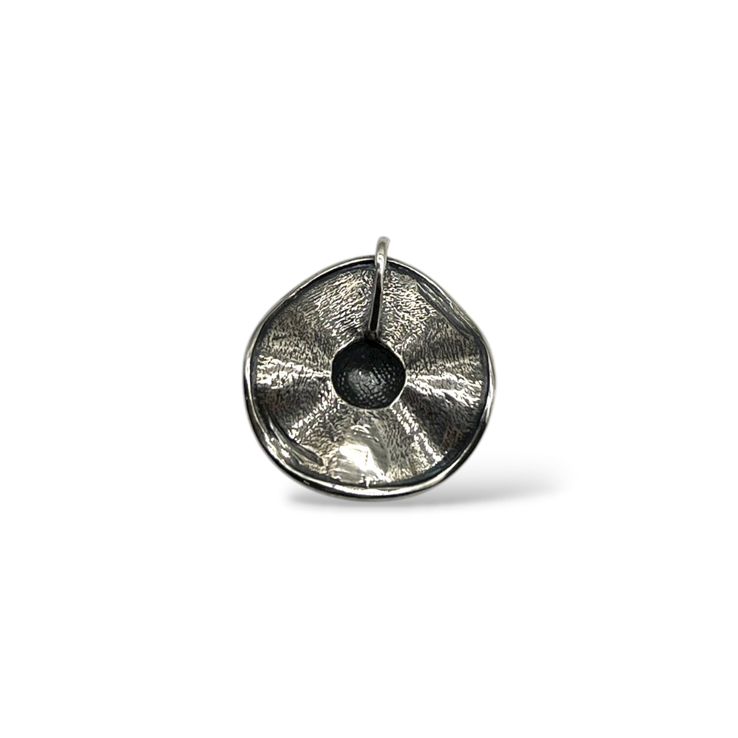 Серебряная подвеска без вставки