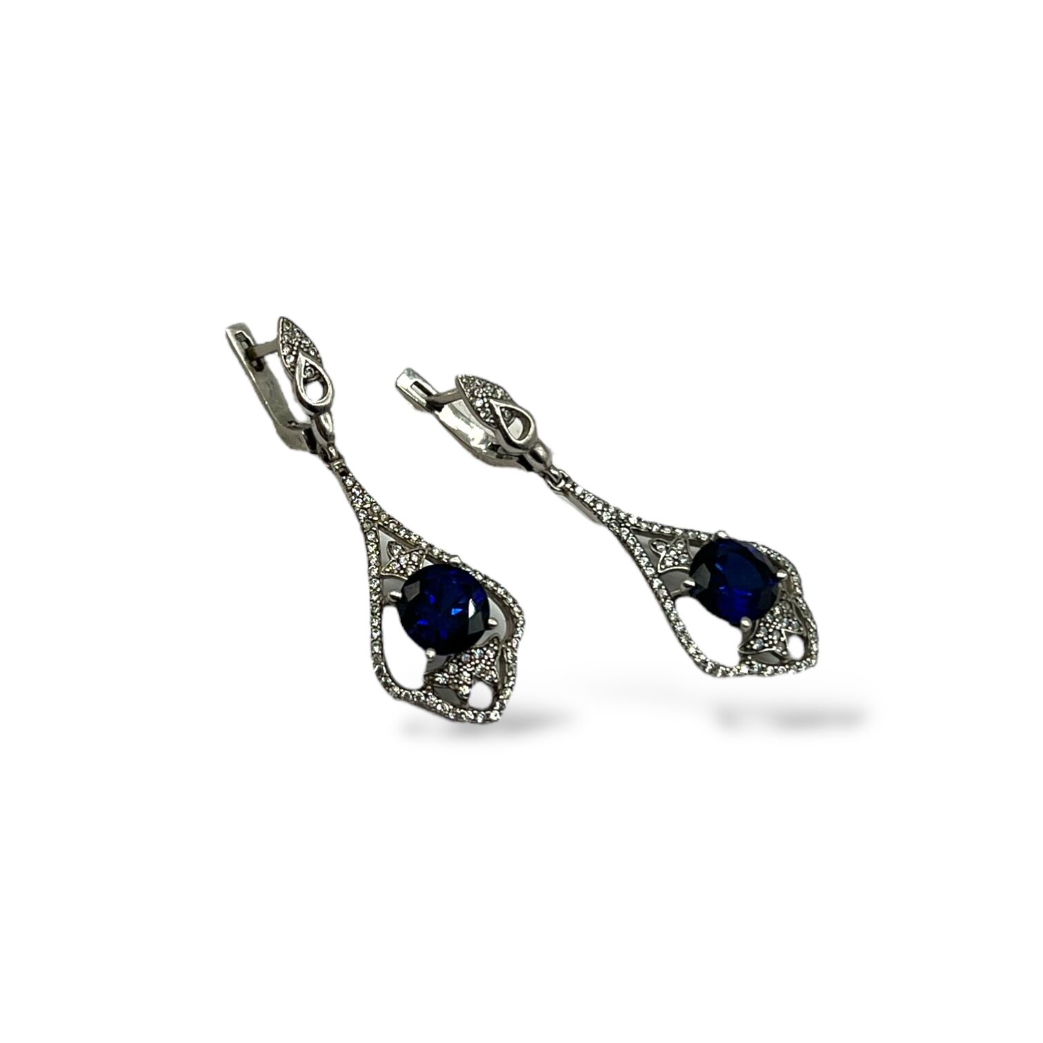 Срібні сережки