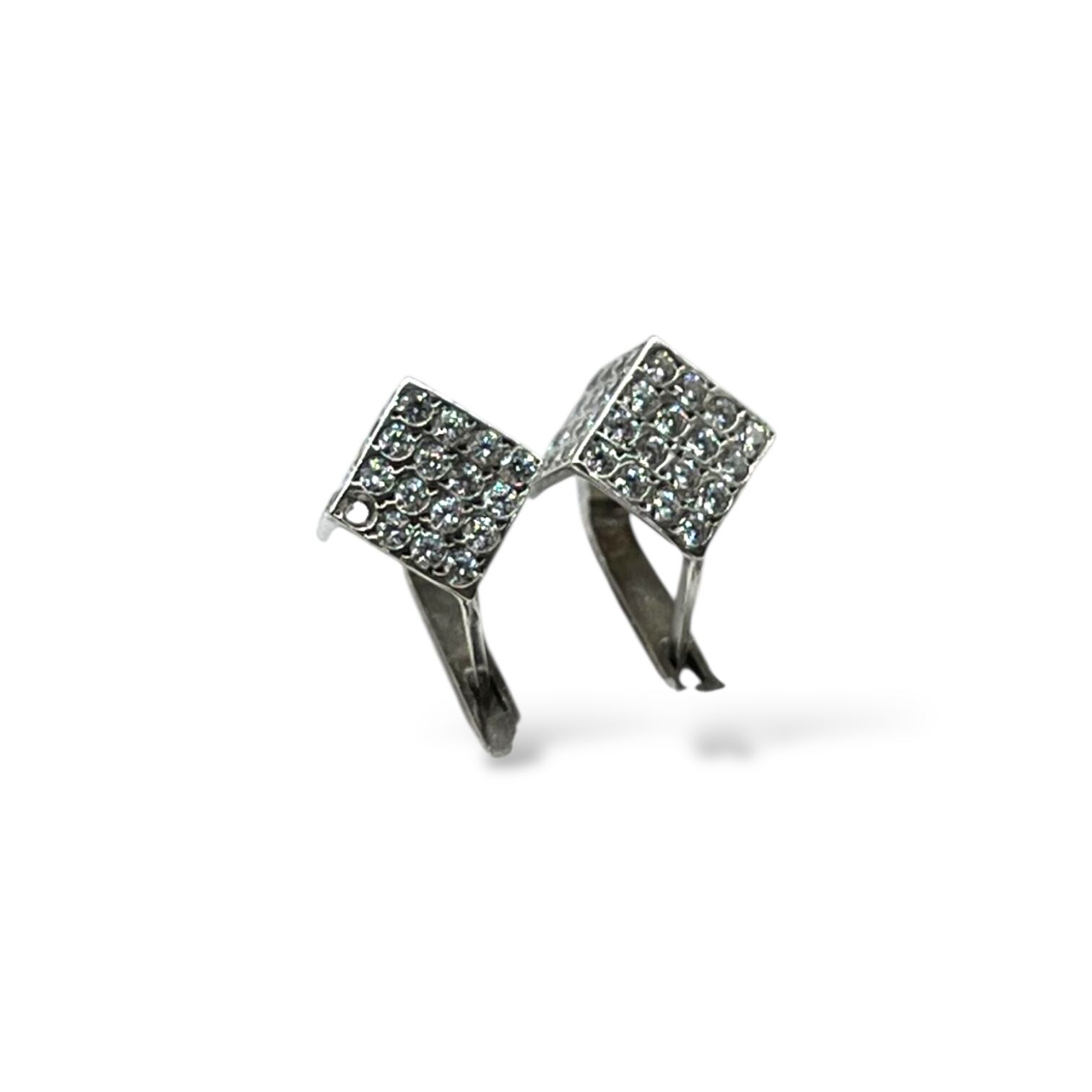 Срібні сережки