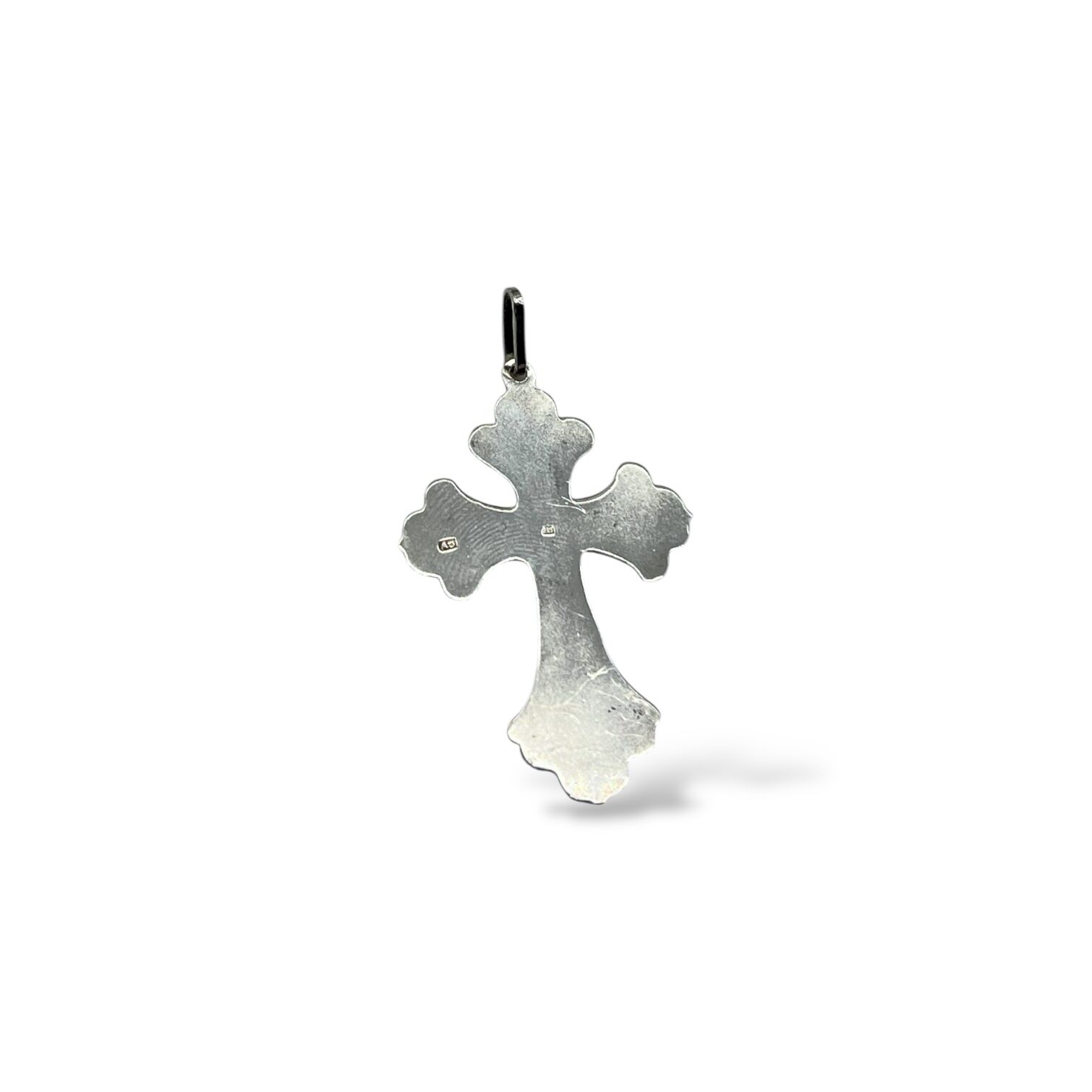 Срібна підвіска без вставки