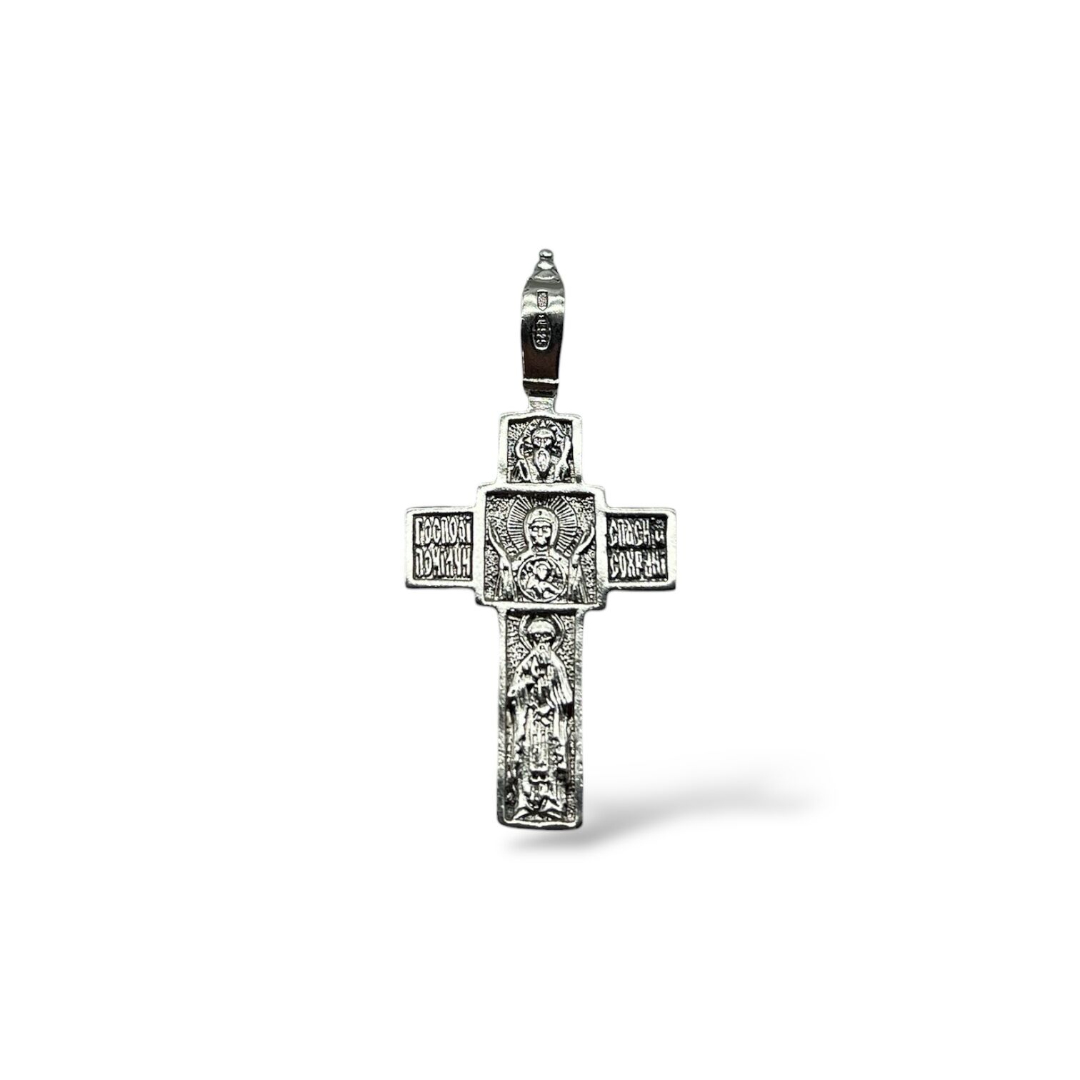 Серебряная подвеска без вставки