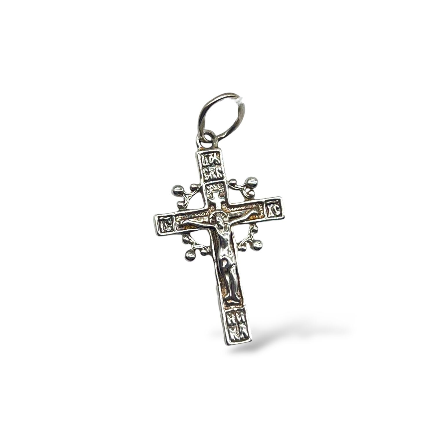 Серебряная подвеска без вставки