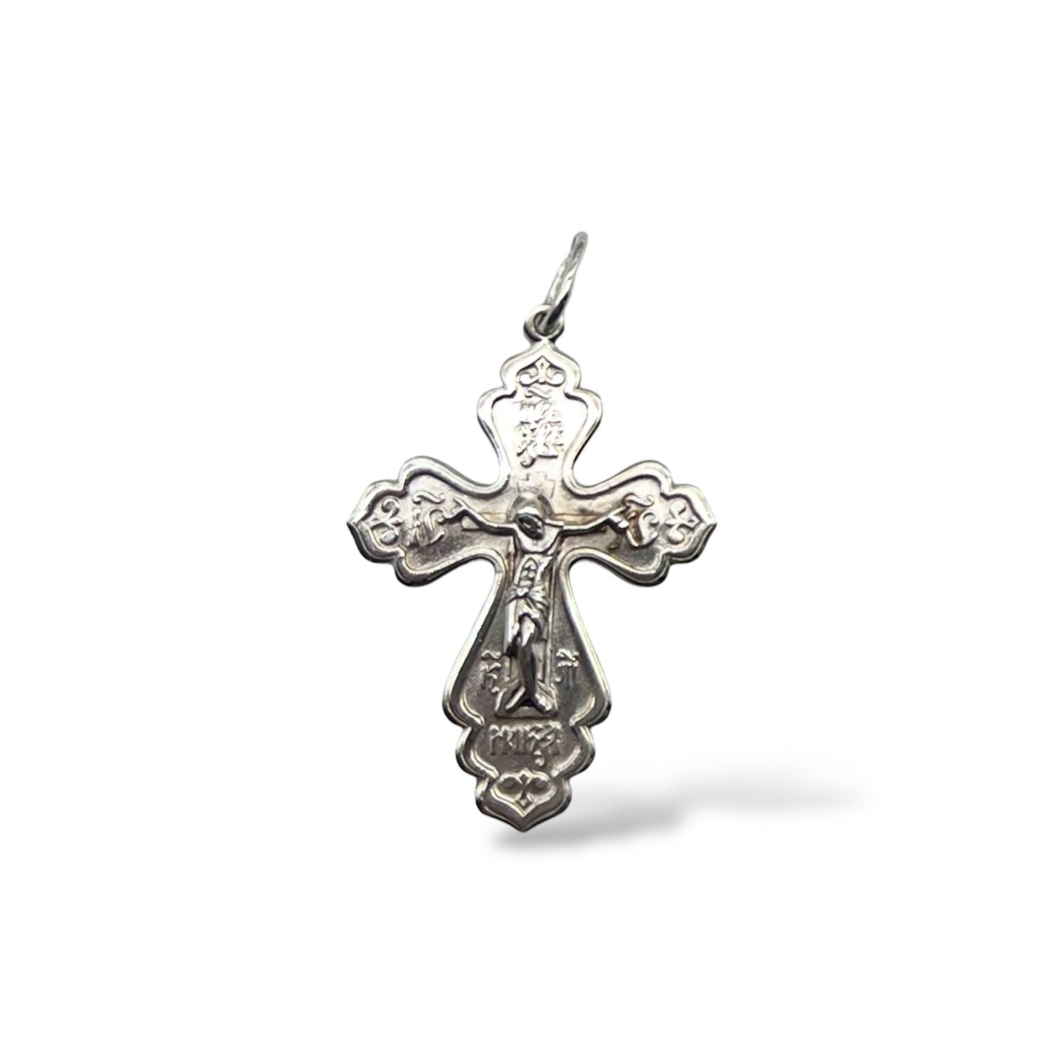 Серебряная подвеска без вставки