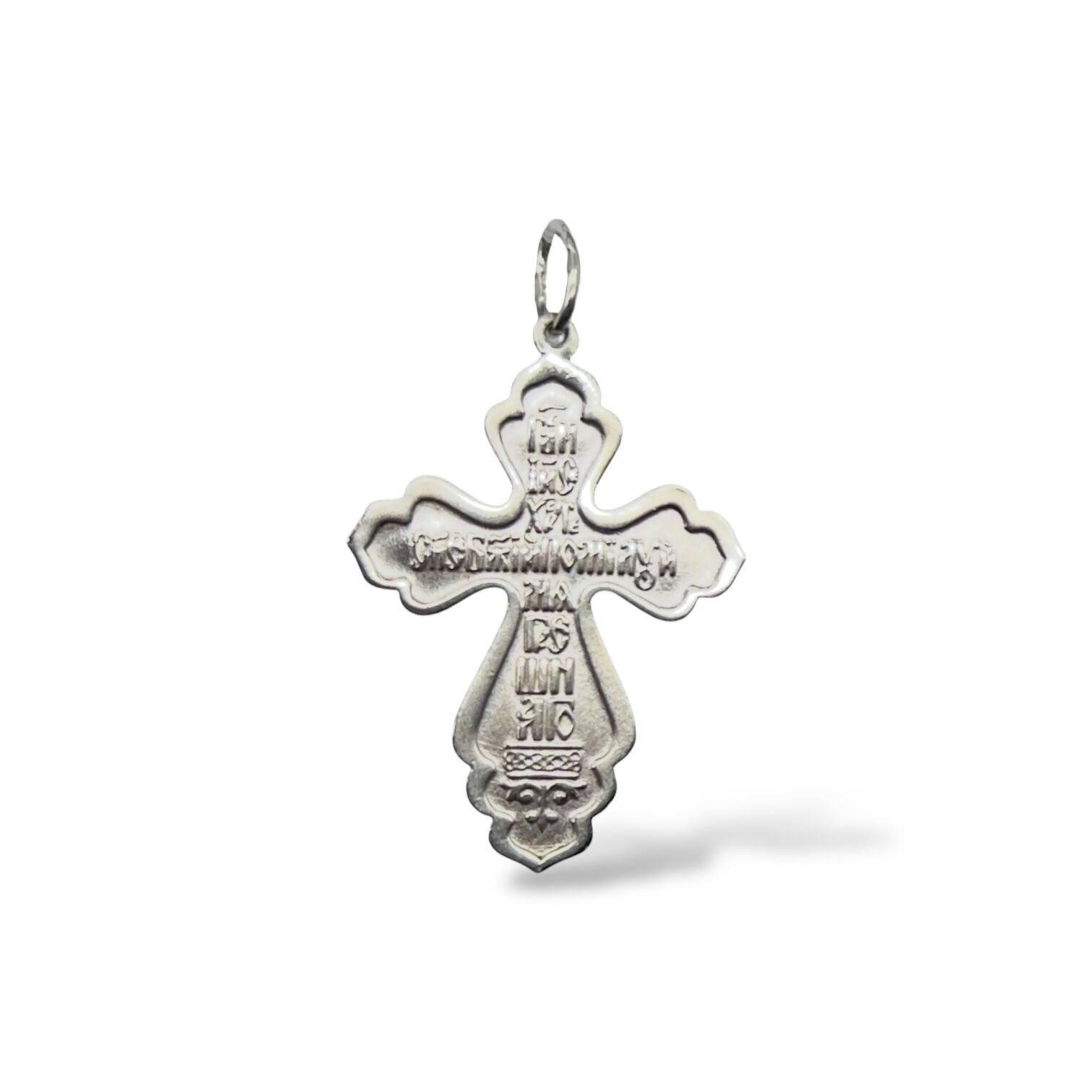 Серебряная подвеска без вставки