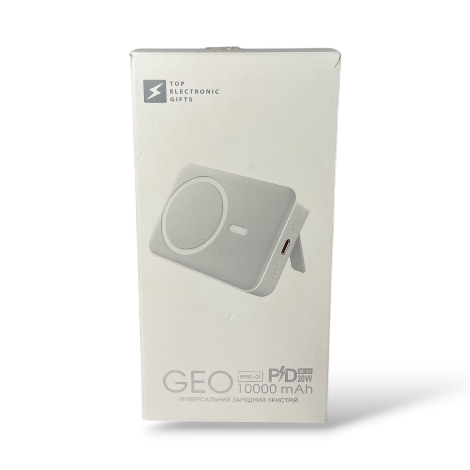 Бездротовий повербанк Geo 10000 mAh