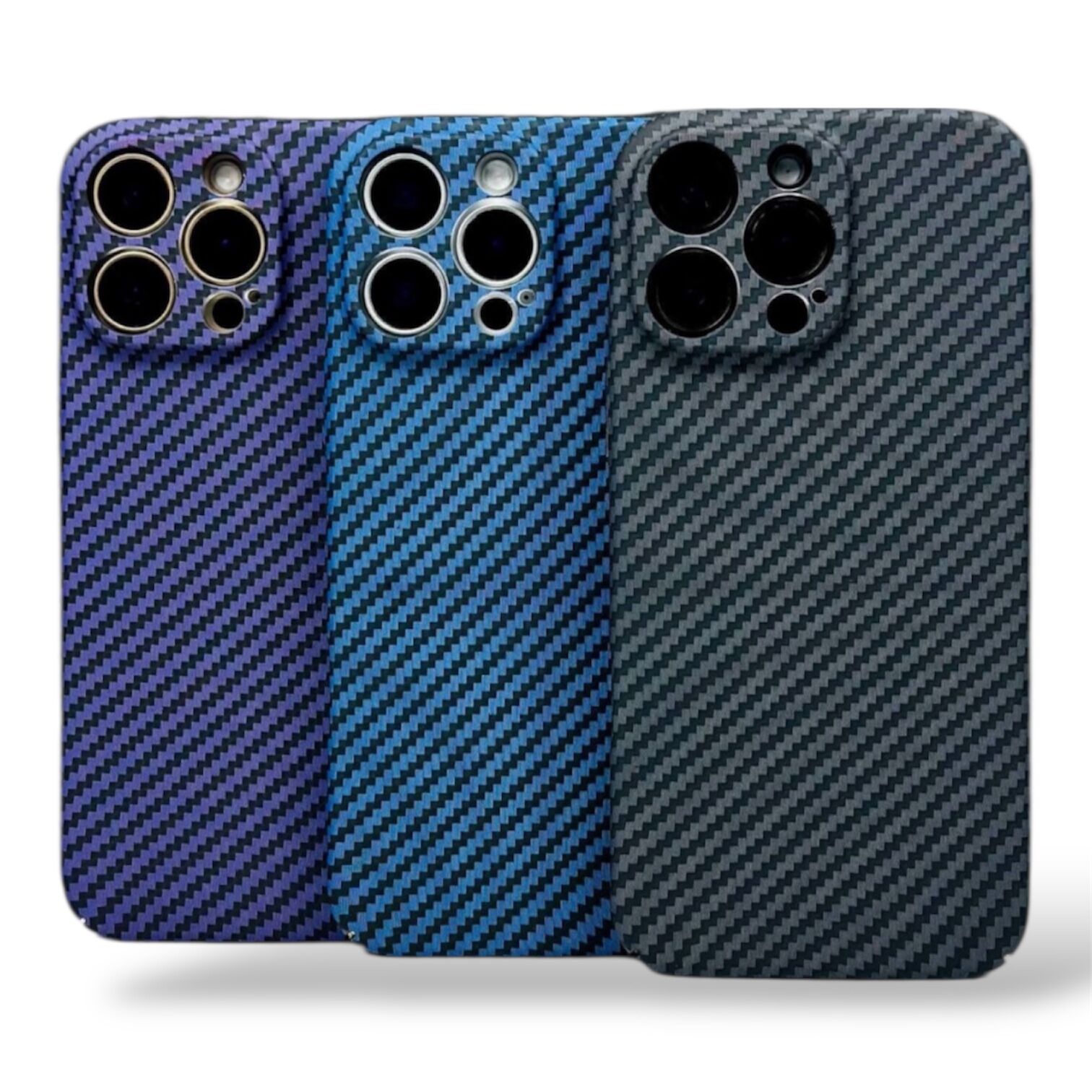 Накладка Carbon Case IPhone 14 Pro 2022 6.1" (Синий)