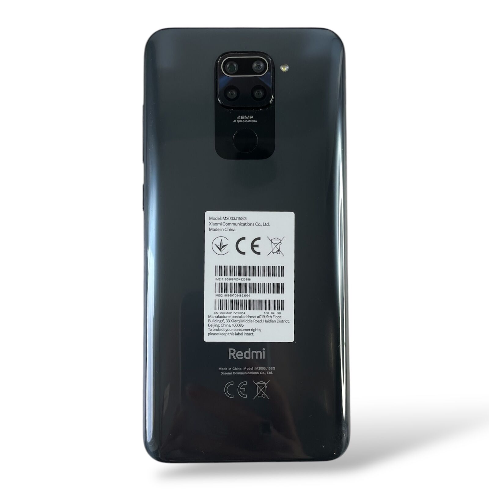 Cмартфон Xiaomi Redmi Note 9 3/64gb