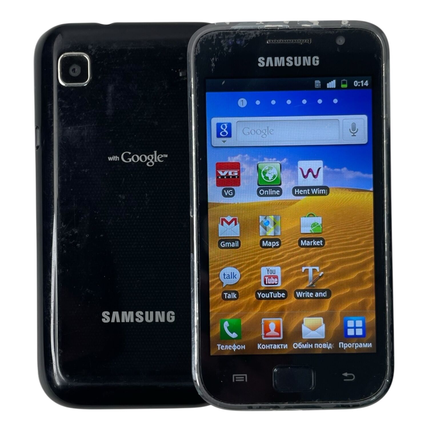Смартфон Samsung S GT-I9000 512мб/6gb