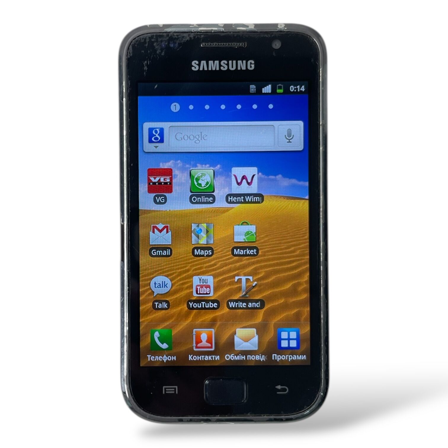 Смартфон Samsung S GT-I9000 512мб/6gb