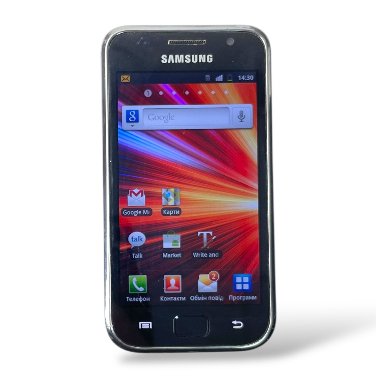 Смартфон Samsung S GT-I9000 512мб/6gb
