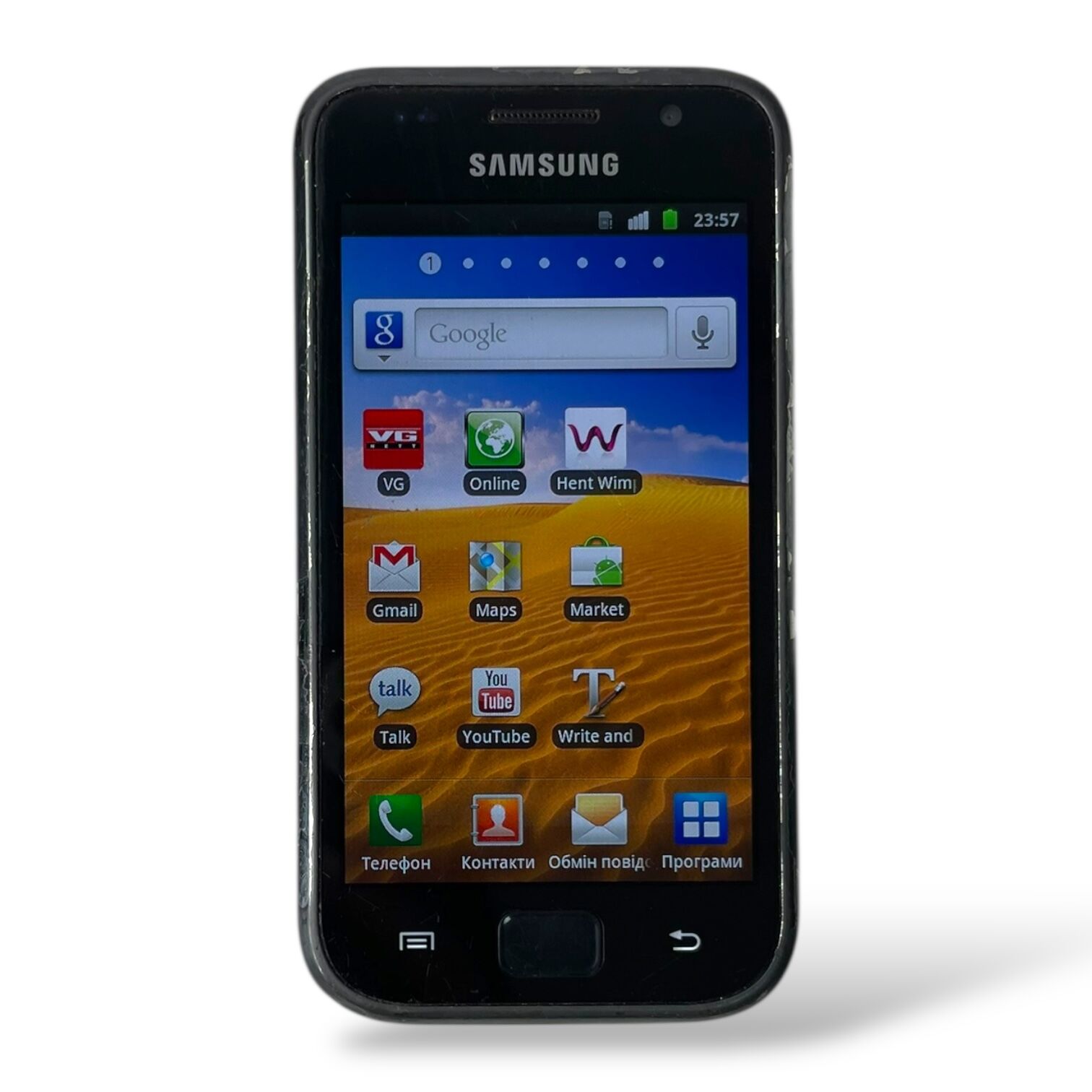 Смартфон Samsung S GT-I9000 512мб/6gb