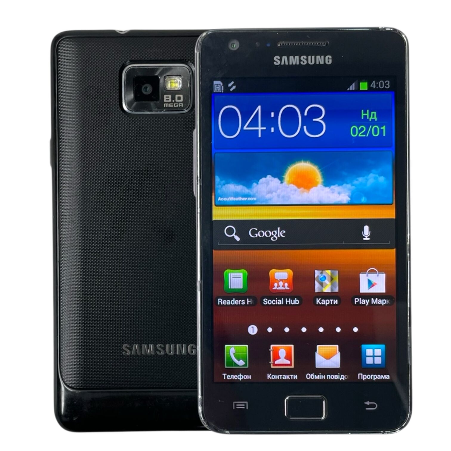 Смартфон Samsung S2 1/16gb
