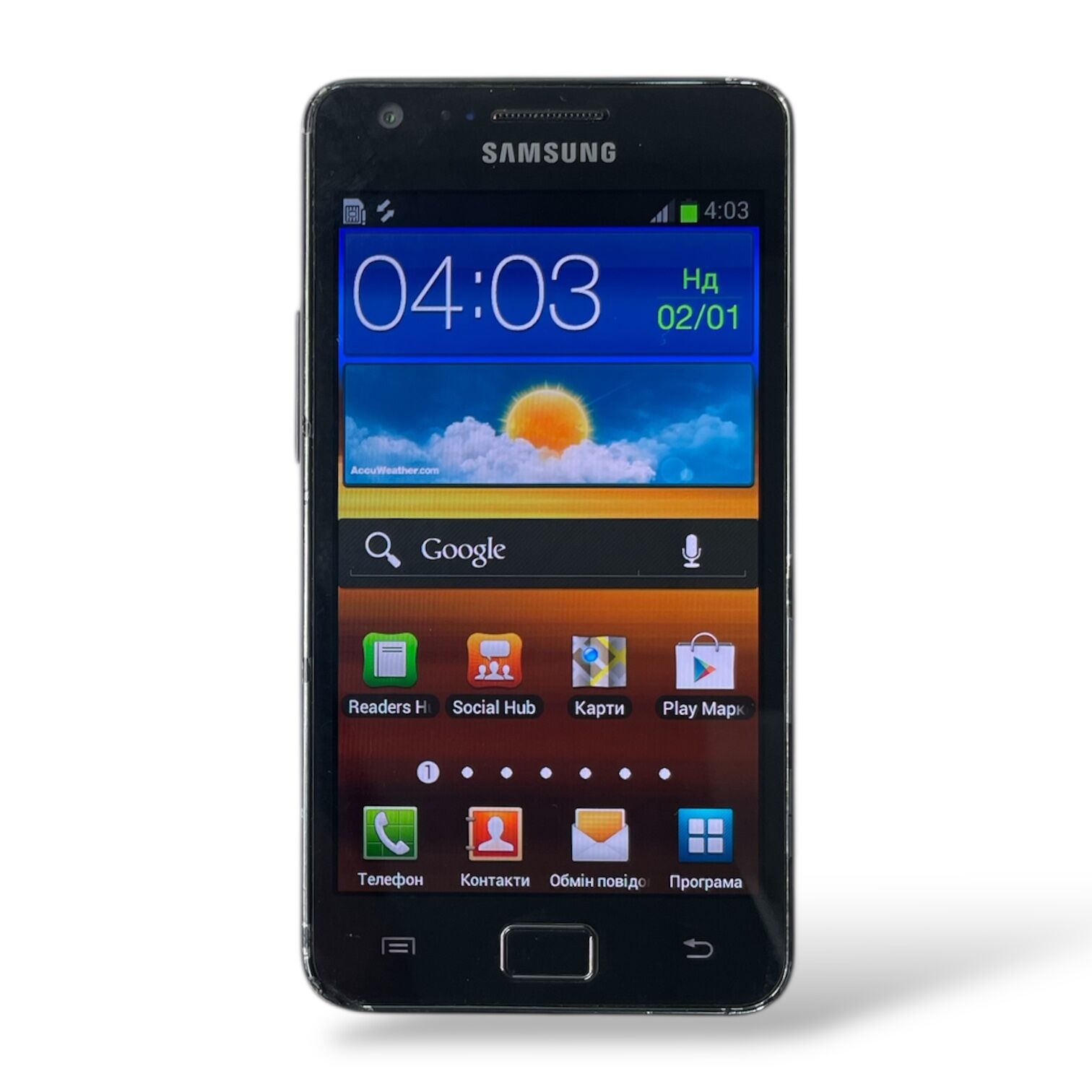 Смартфон Samsung S2 1/16gb