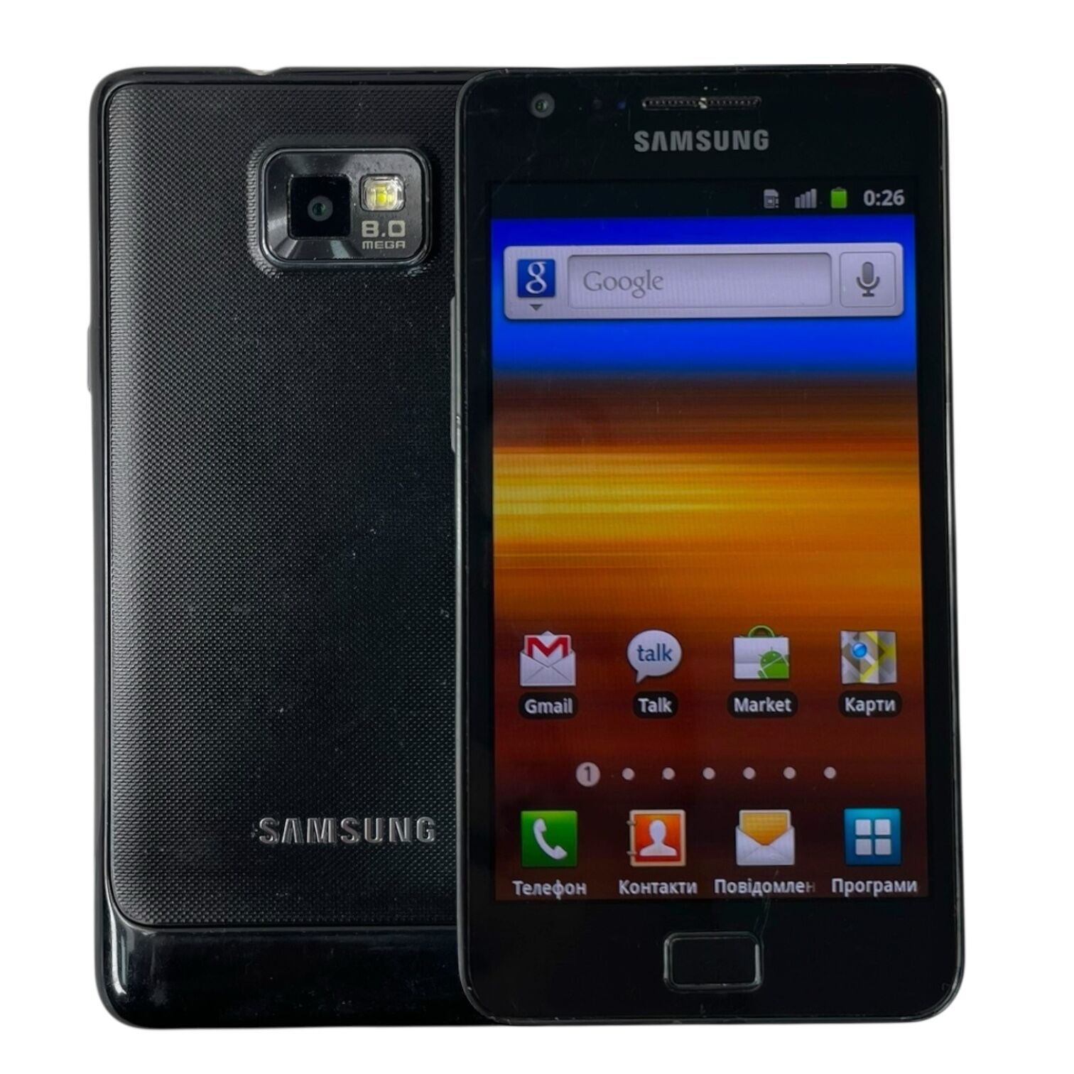 Смартфон Samsung s2 1/16gb