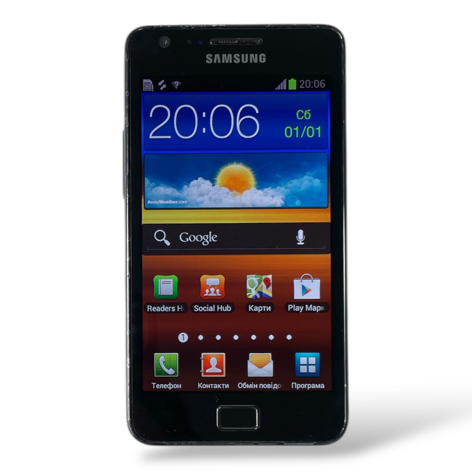 Смартфон Samsung S2 1/16gb