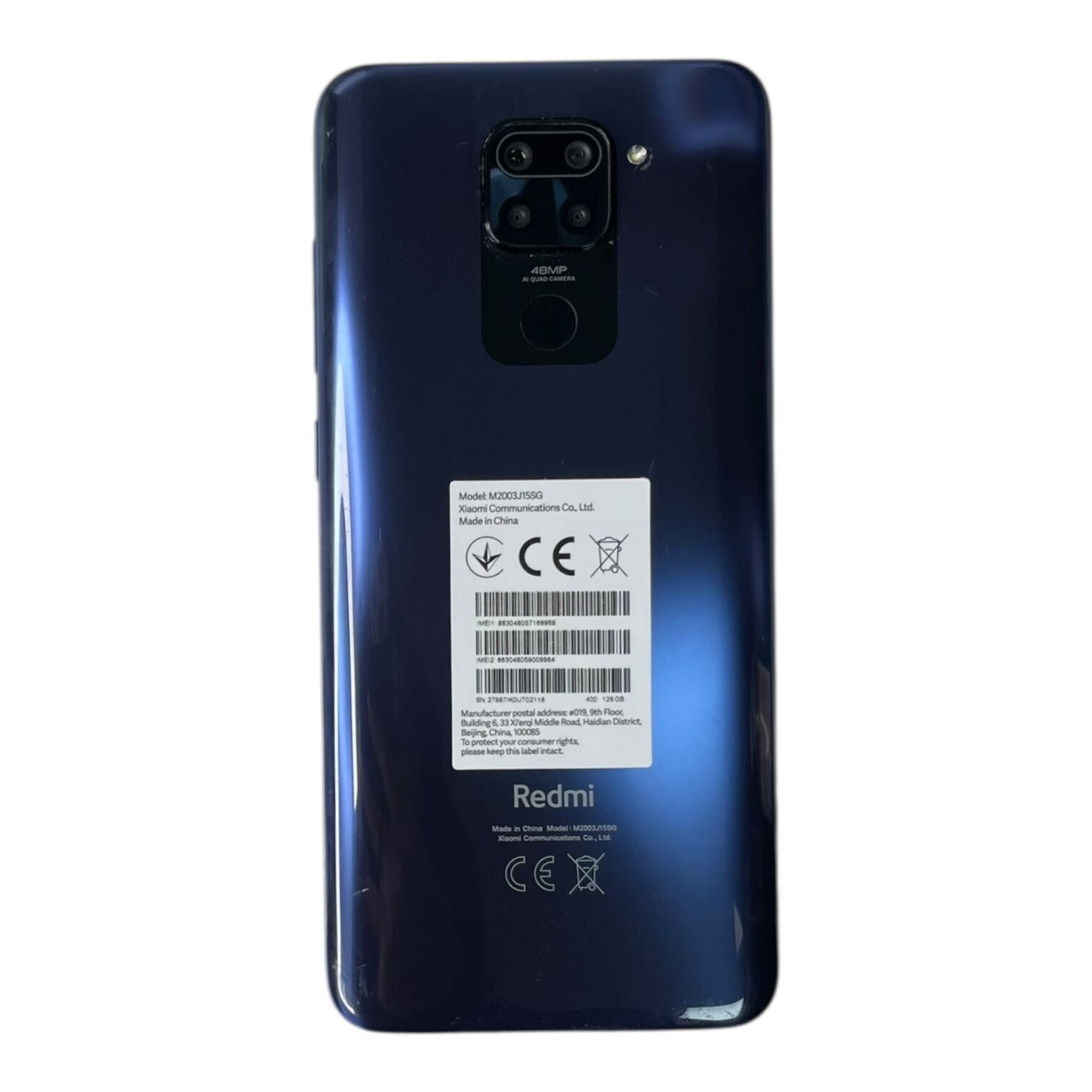 Смартфон Redmi Note 9 4/128gb