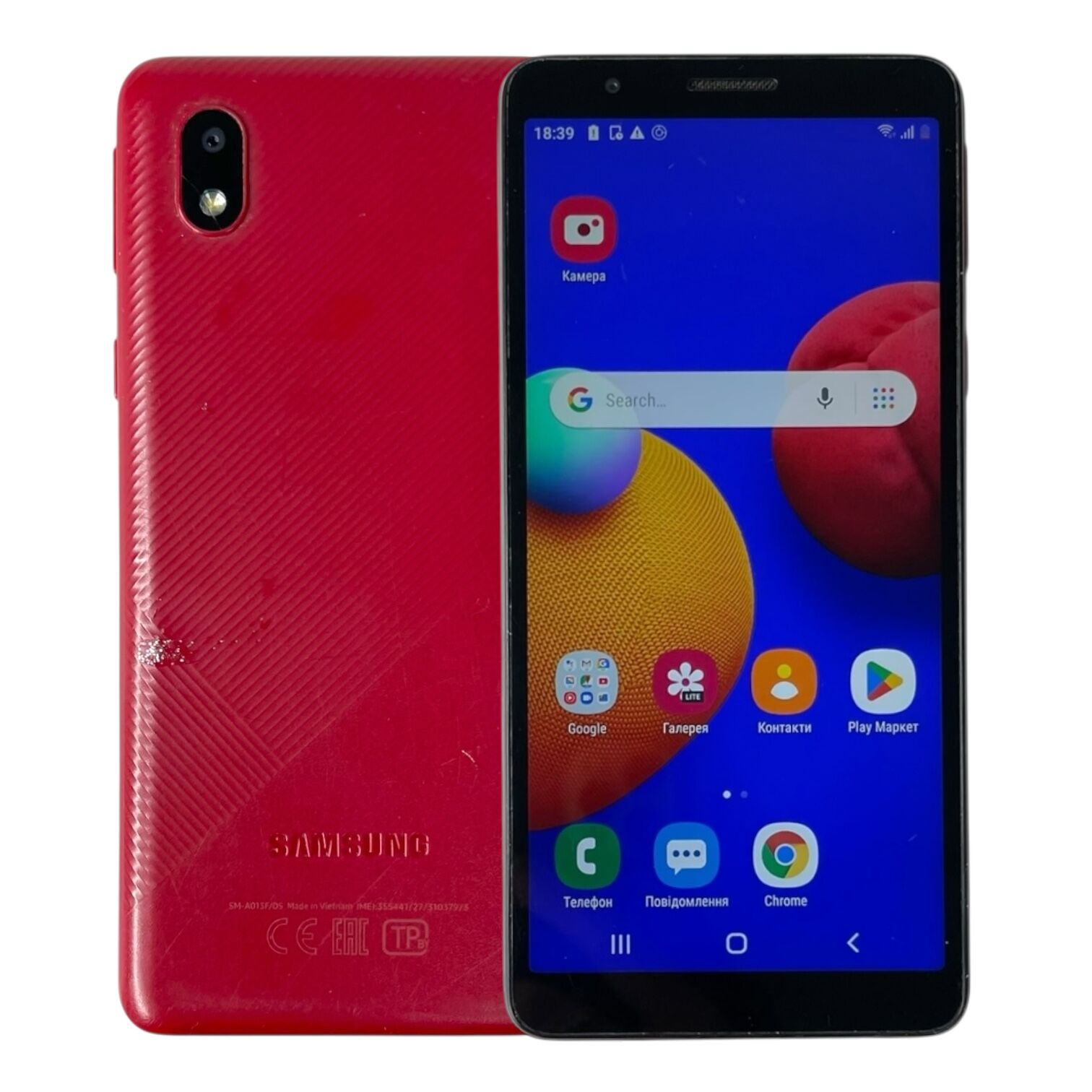 Смартфон Samsung А01 core 1/16gb