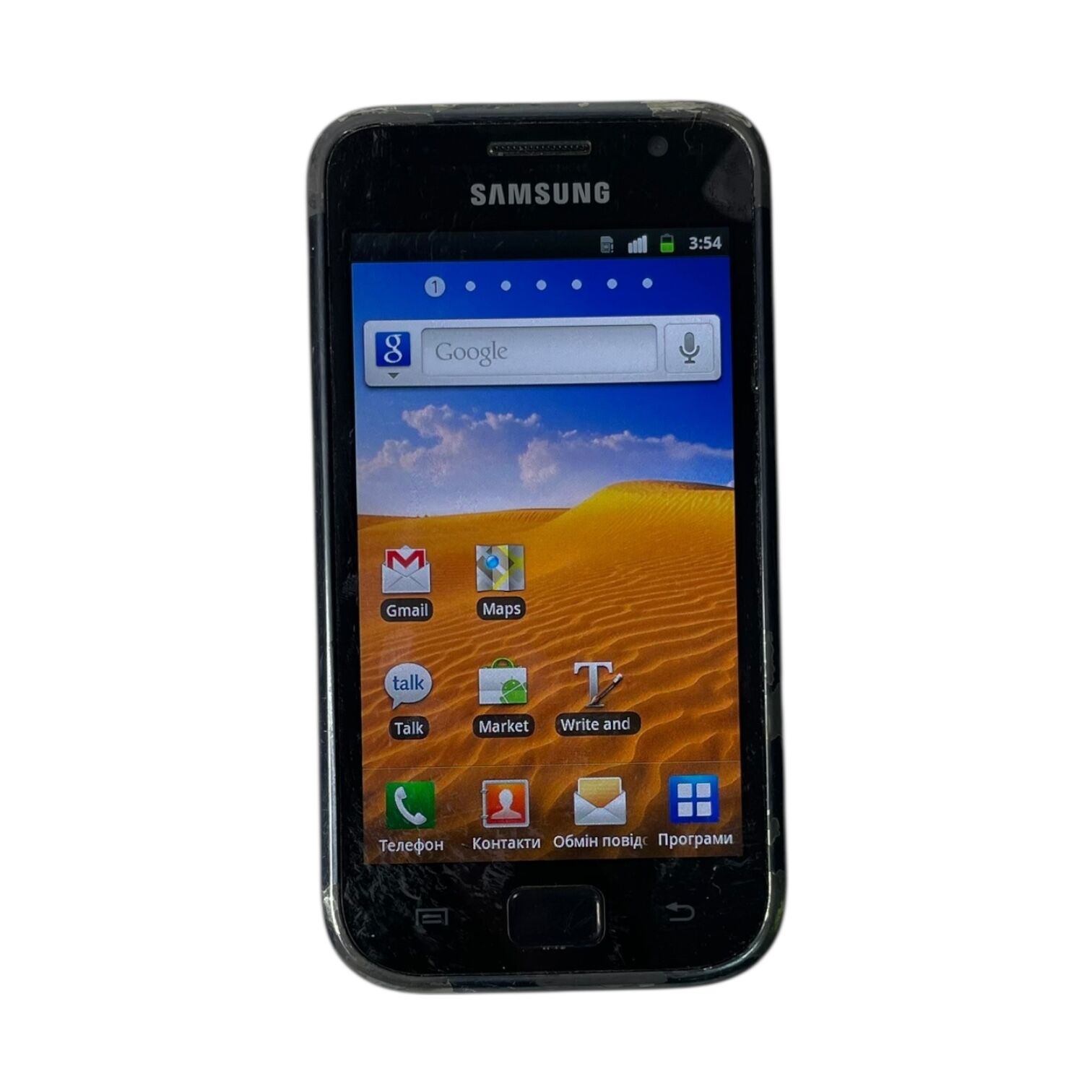 Смартфон Samsung Galaxy GT-I9000 1/8